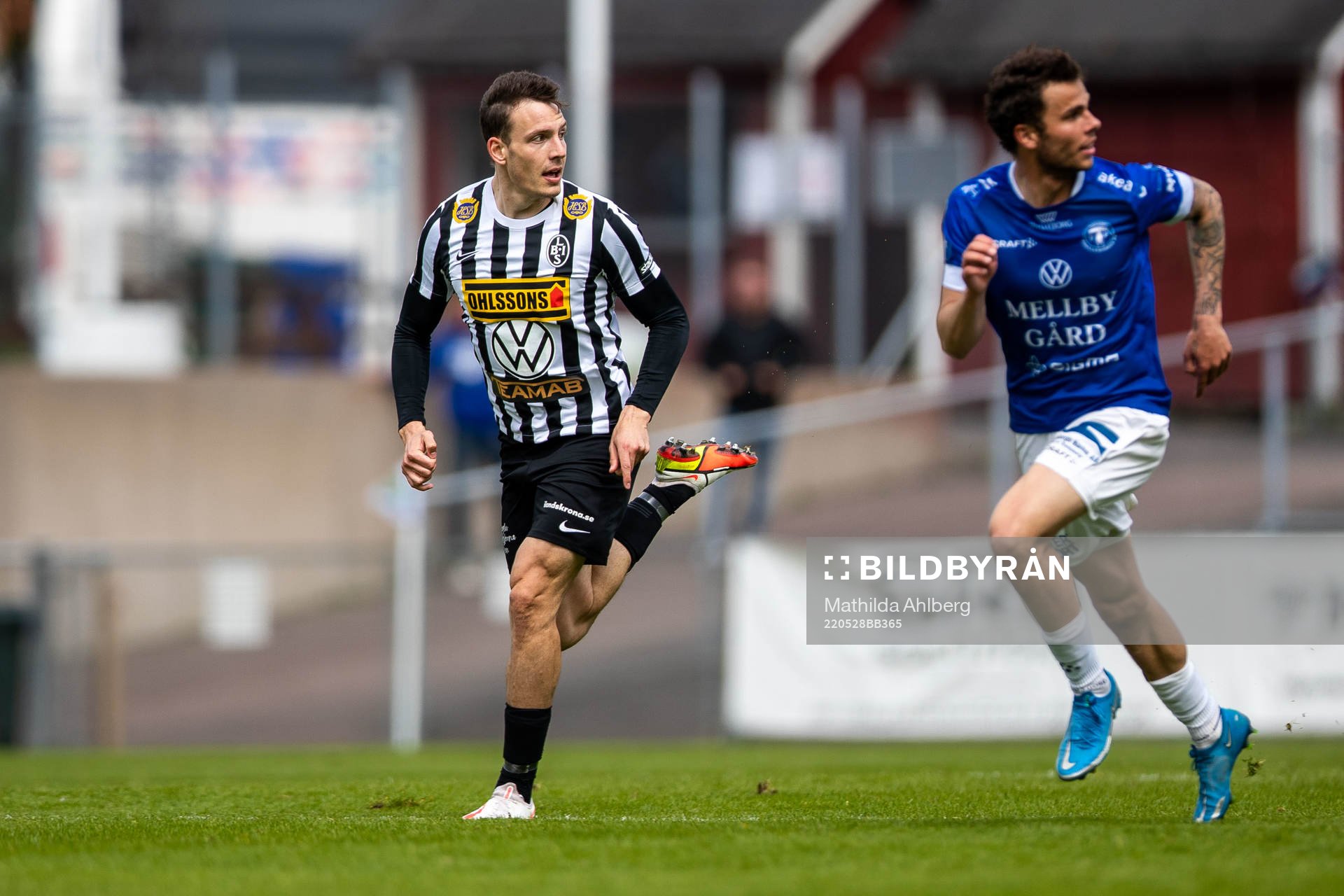 Landskronas Viktor Ekblom och Trelleborgs Herman Hallberg