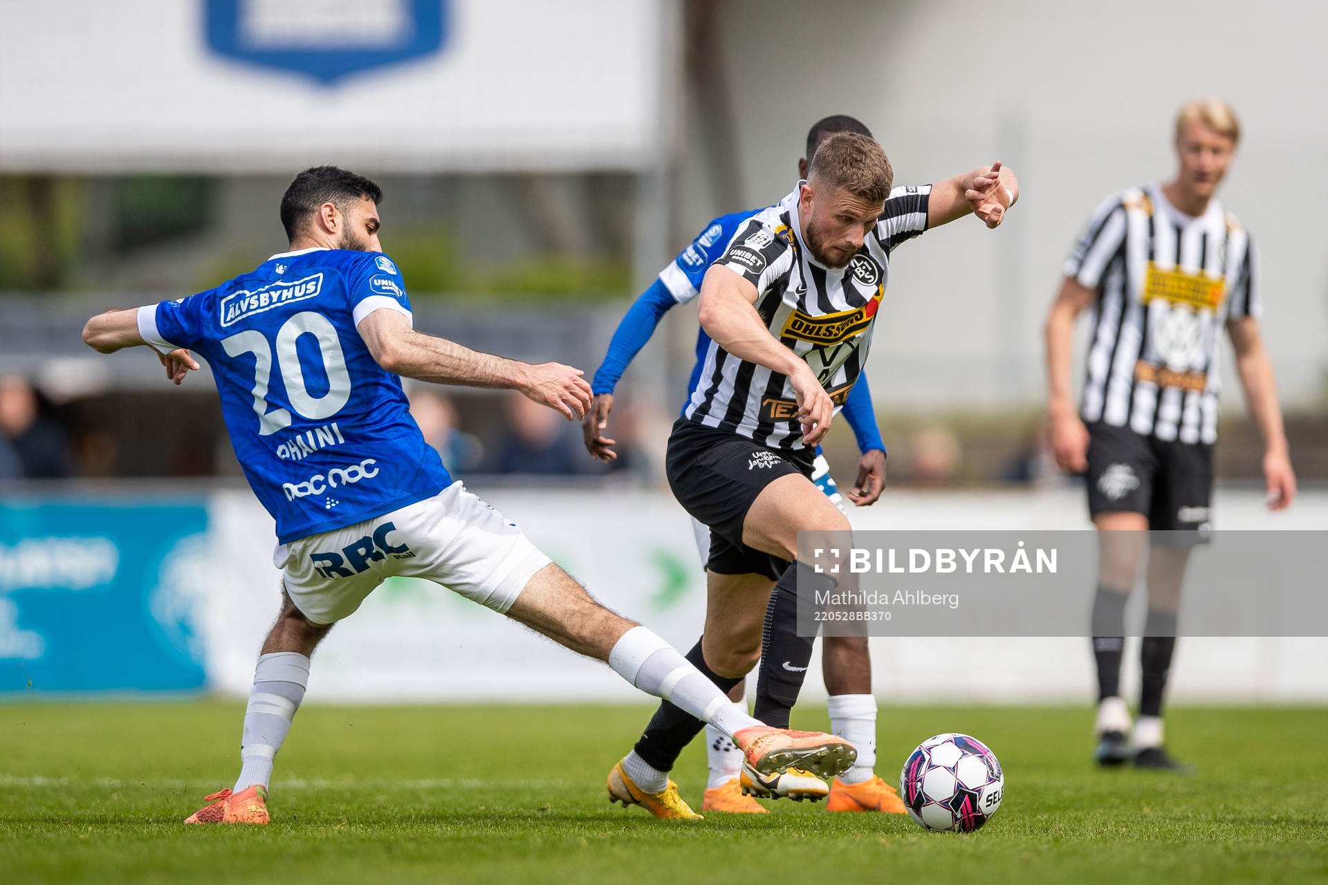 Trelleborgs Mouhammed-Ali Dhaini och Landskronas Erik