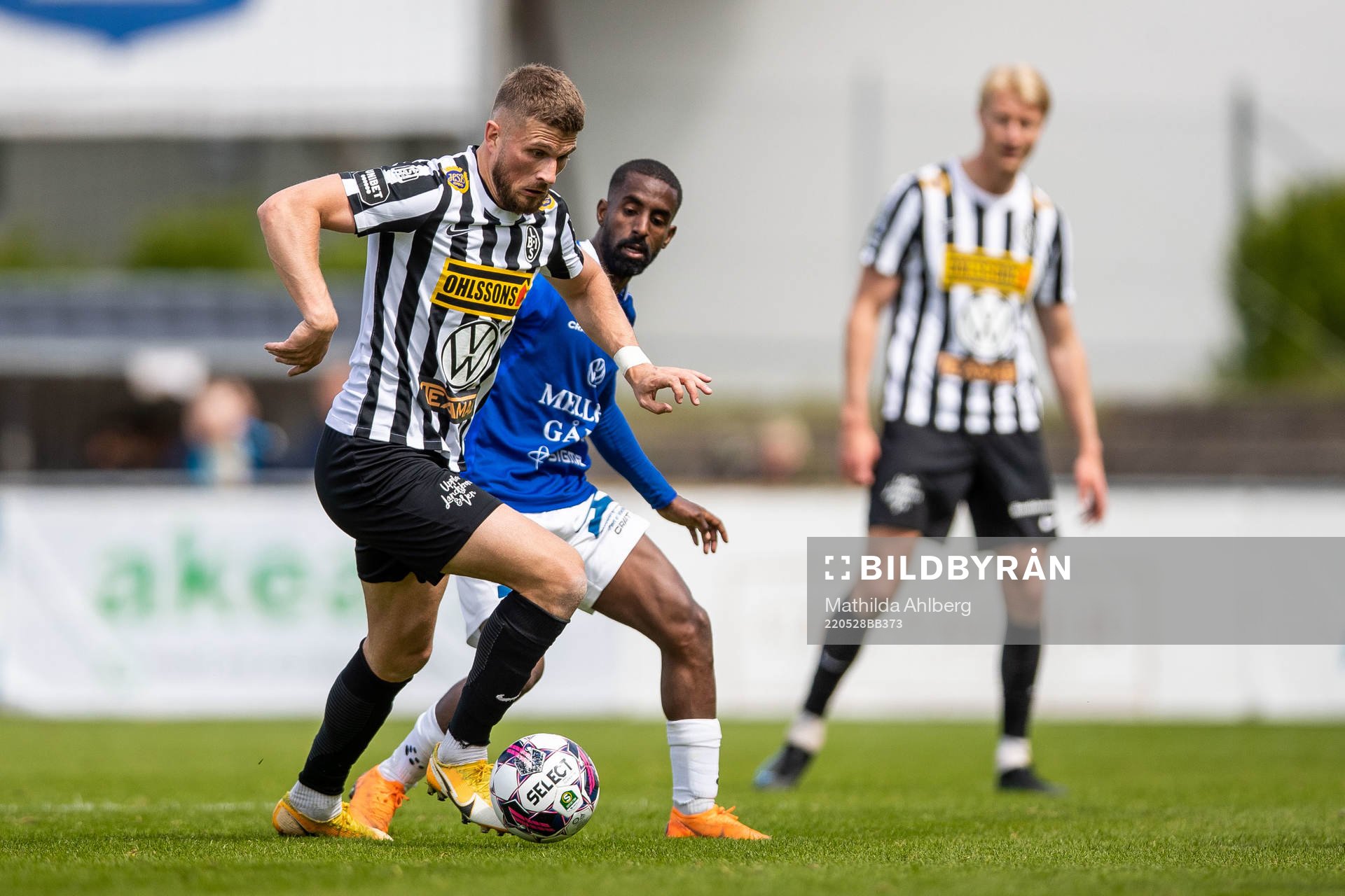 Landskronas Erik Pärsson och Trelleborgs Mohammed Saeid