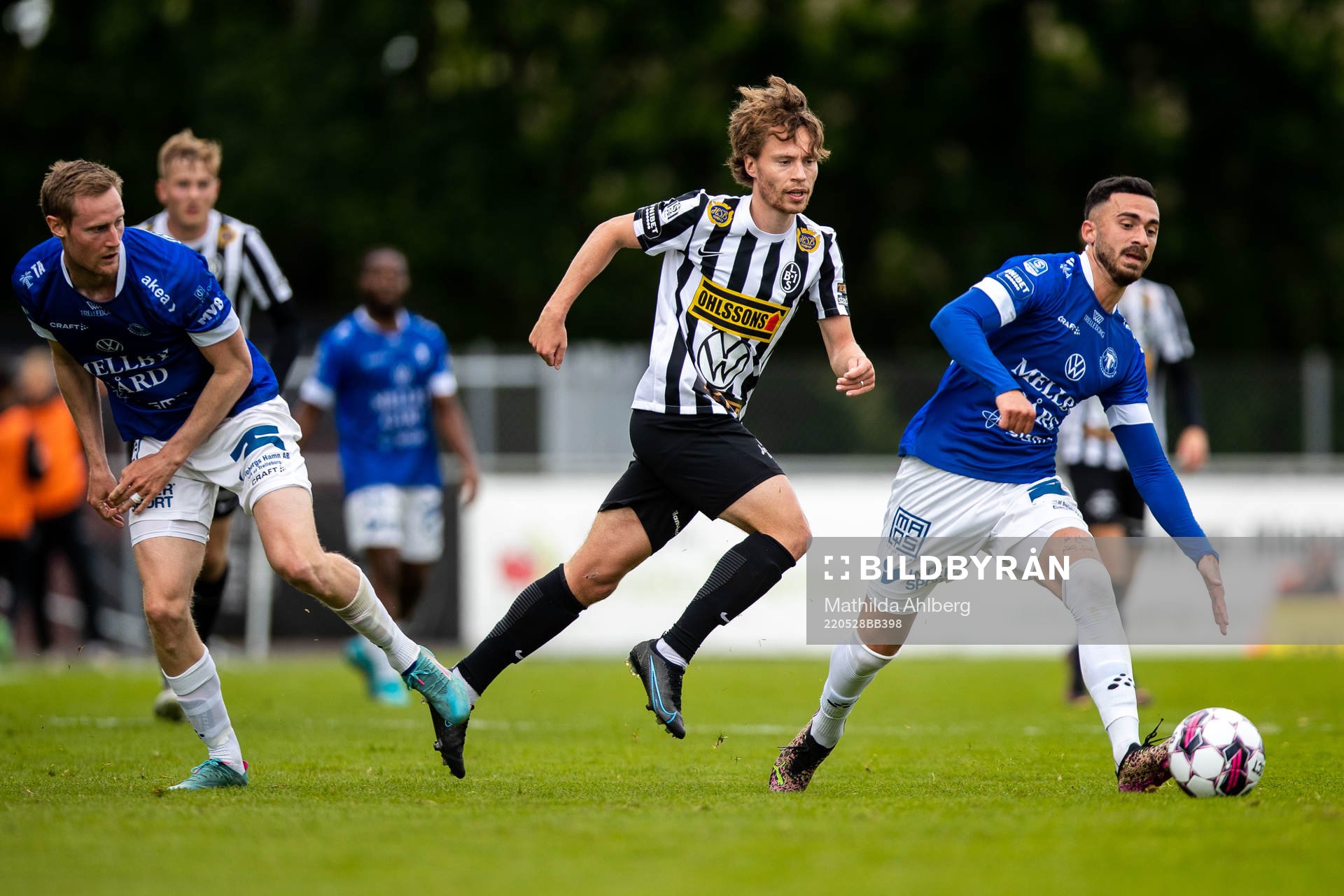 Trelleborgs Anton Tideman och Simon Amin