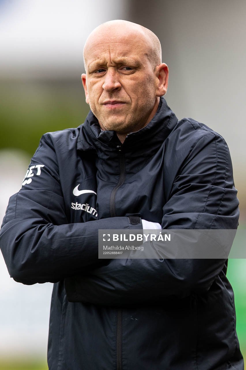 Landskronas tränare Billy Magnusson