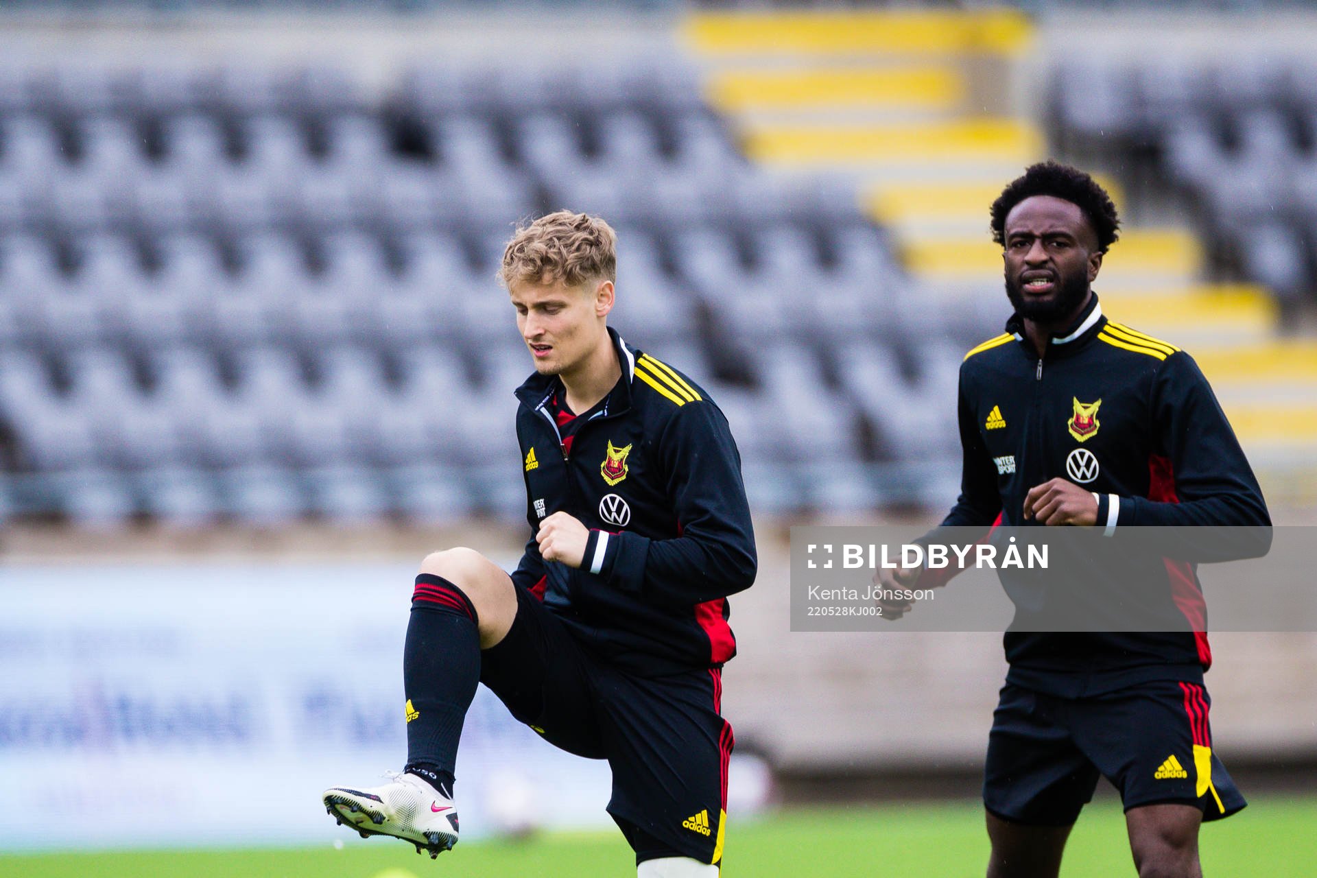 Östersunds Henrik Bellman och Peter Amoran
