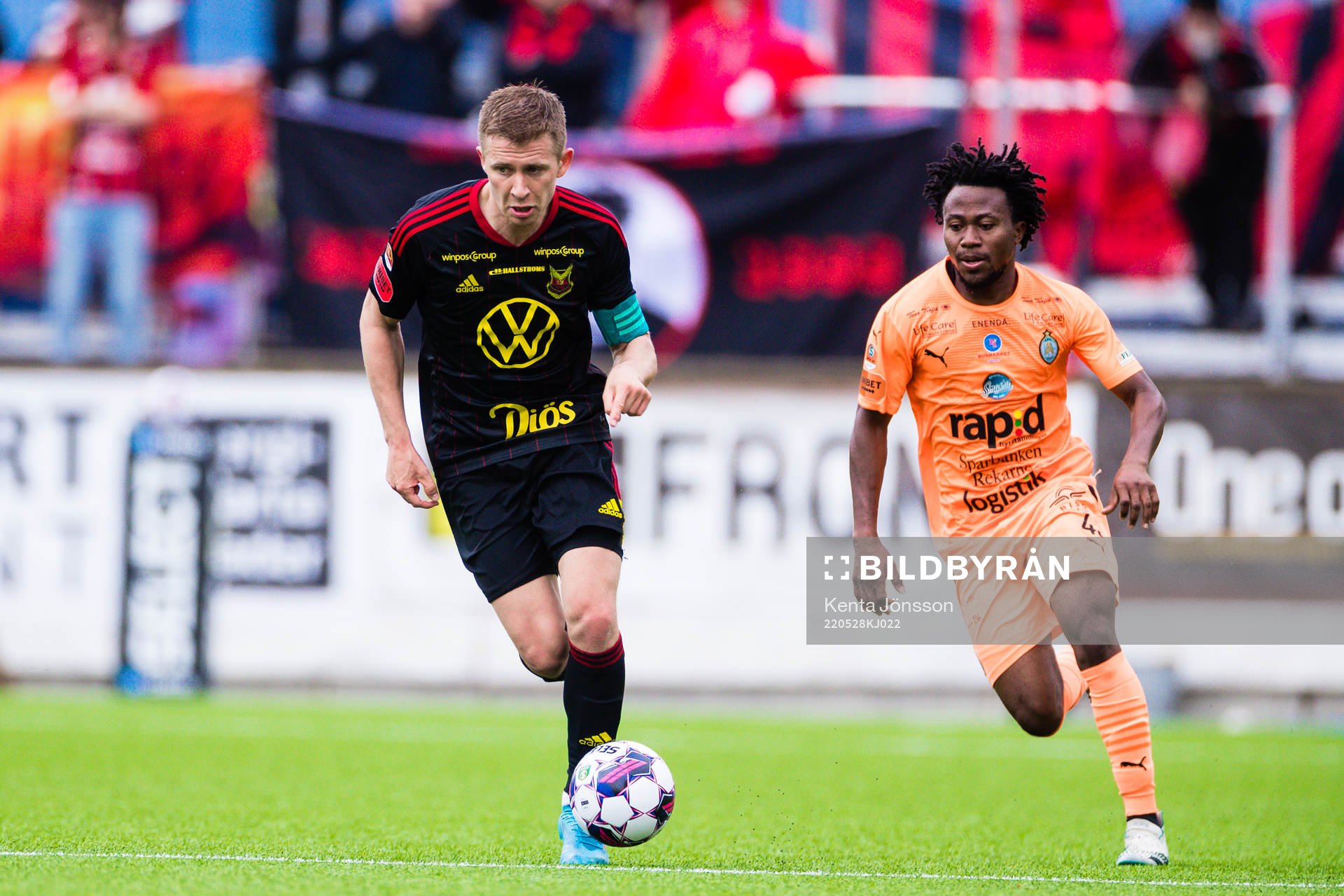 Östersund Ludvig Fritzson och AFC Eskilstunas Abdul-Halik