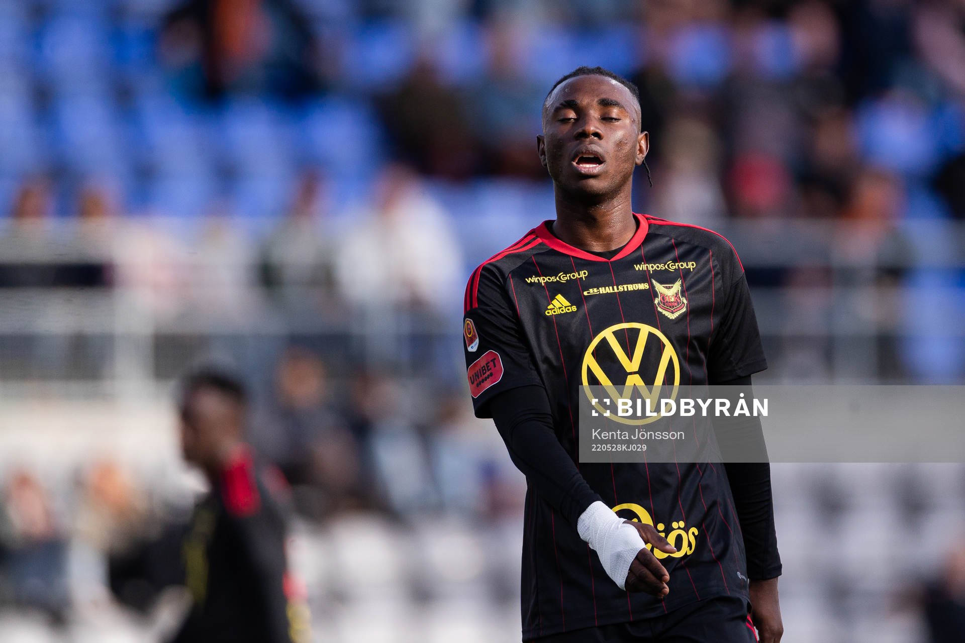 Östersunds Jordan Attah Kadiri deppar