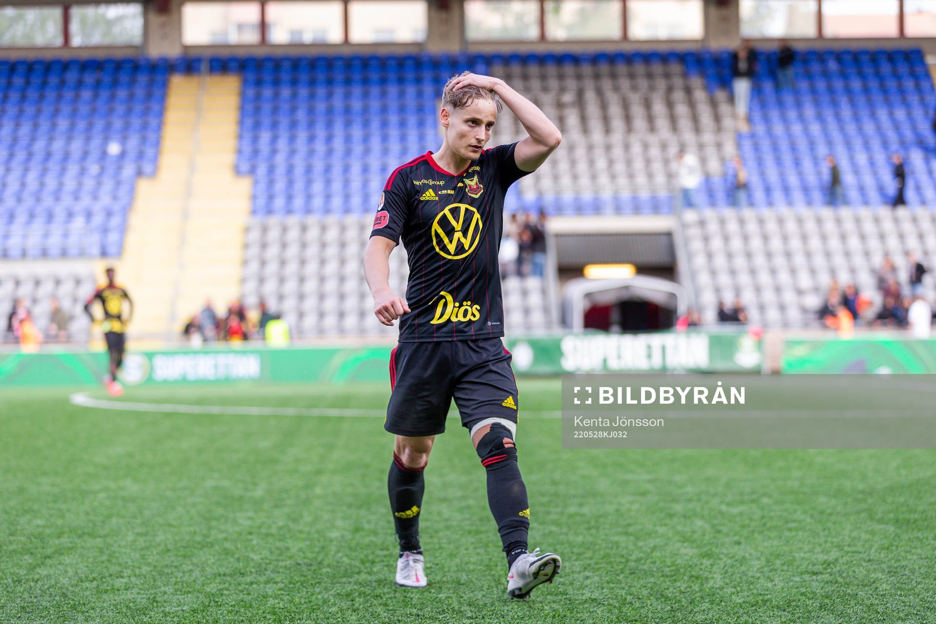 Östersunds Henrik Bellman deppar