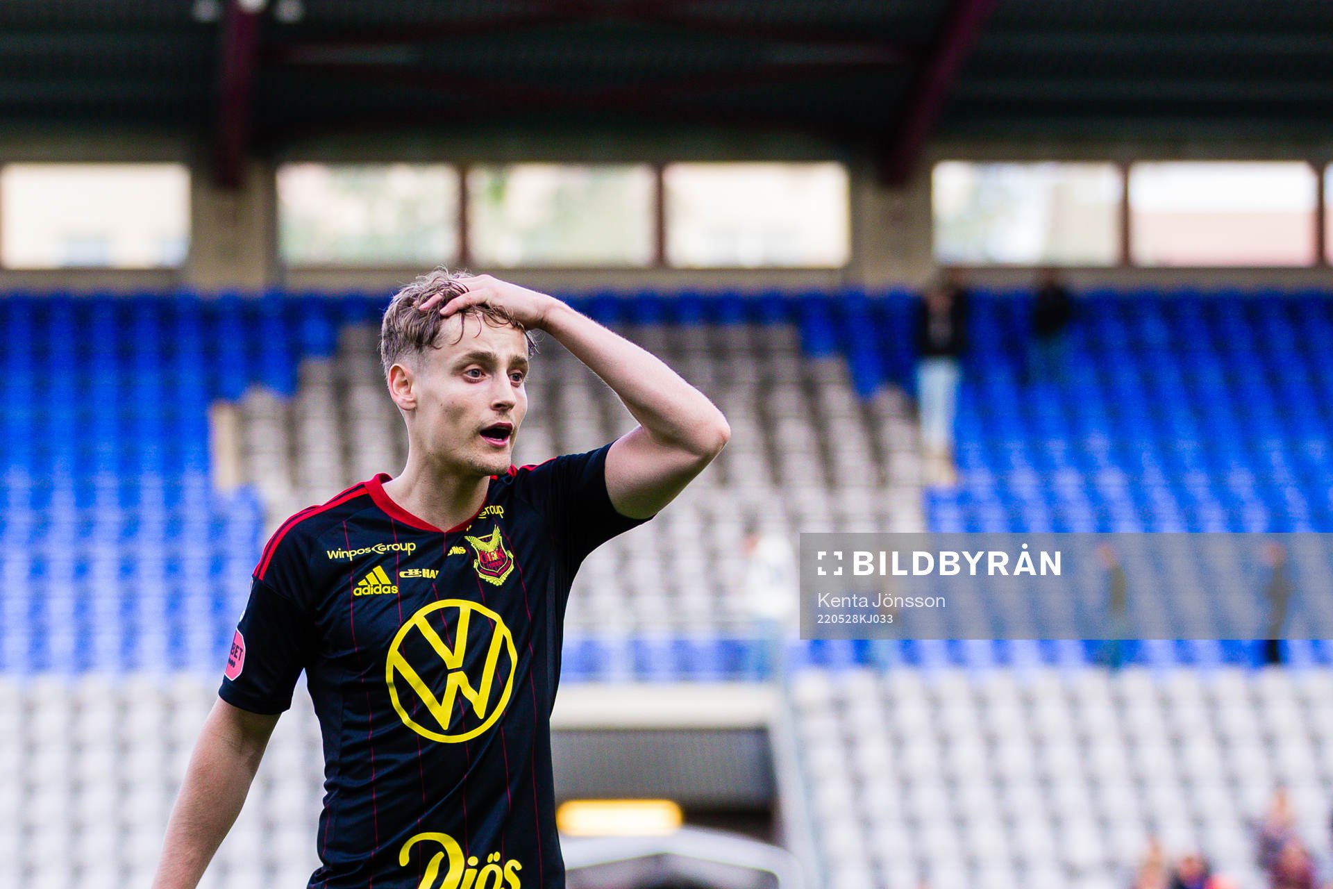 Östersunds Henrik Bellman deppar