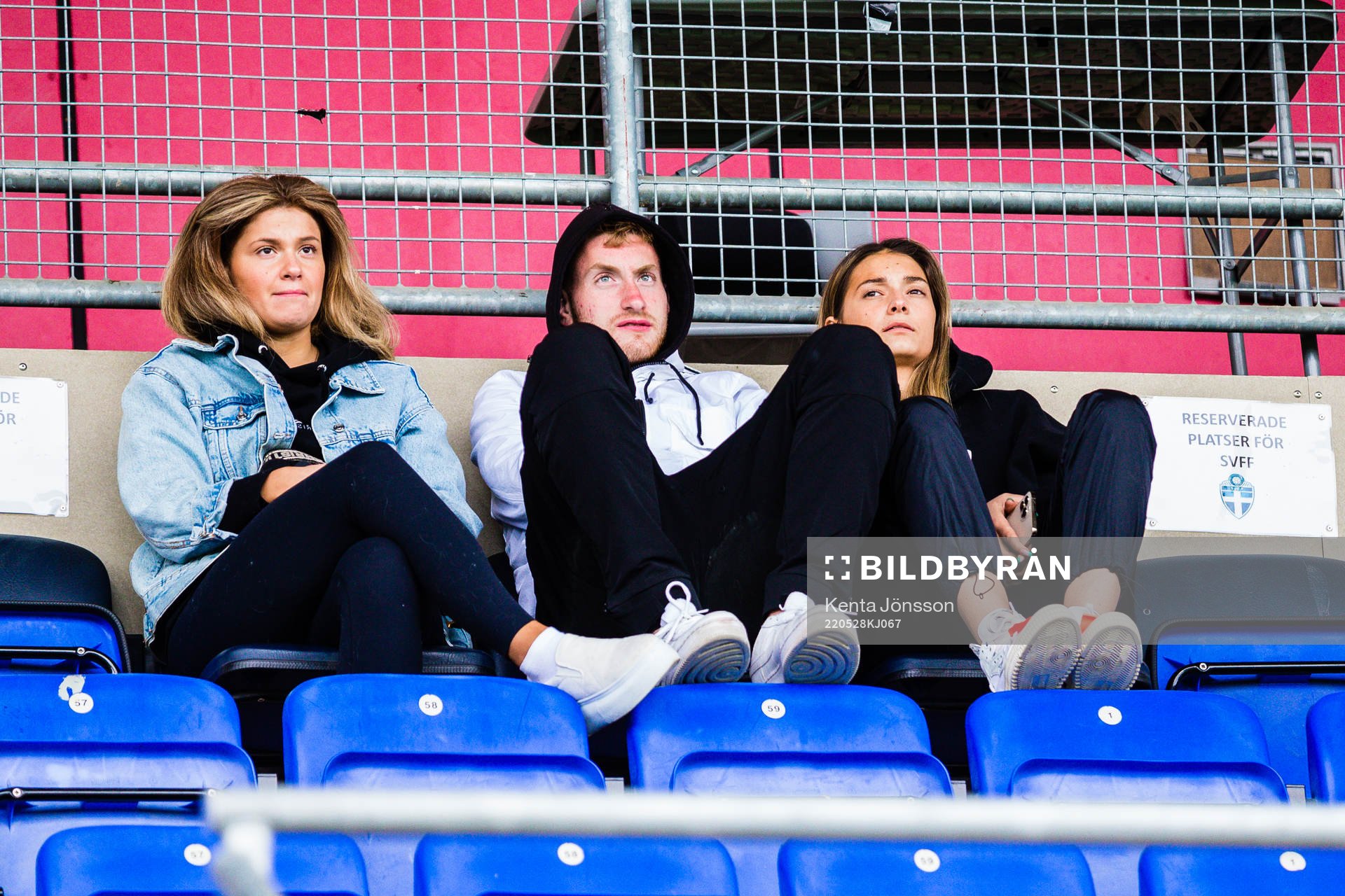 Sandra Kulusevski, Dejan Kulusevski och Eldina Ahmic på