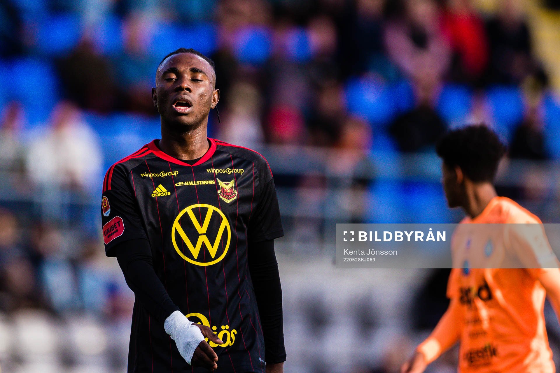 Östersunds Jordan Attah Kadiri deppar