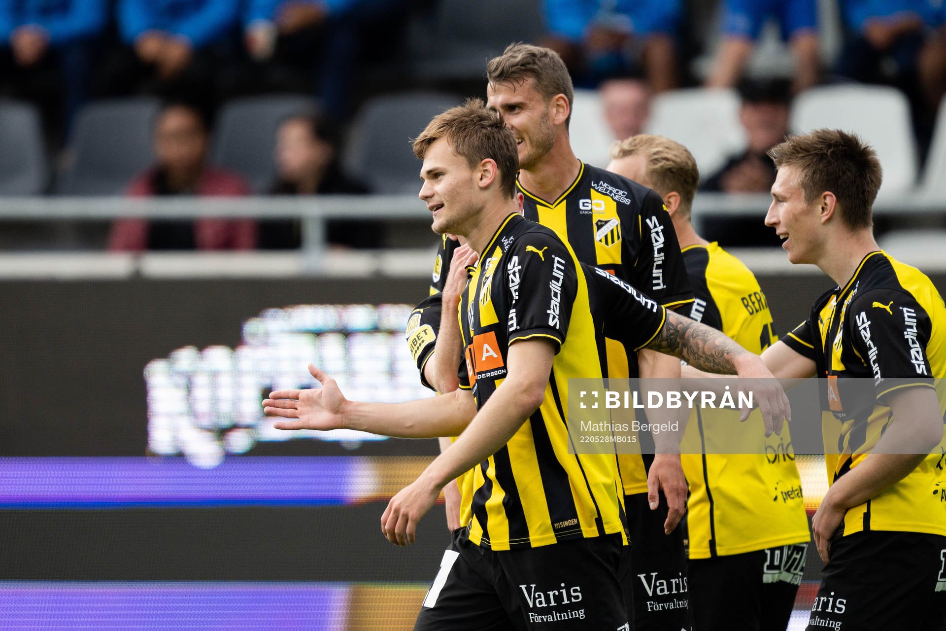 Häckens Oscar Uddenäs jublar