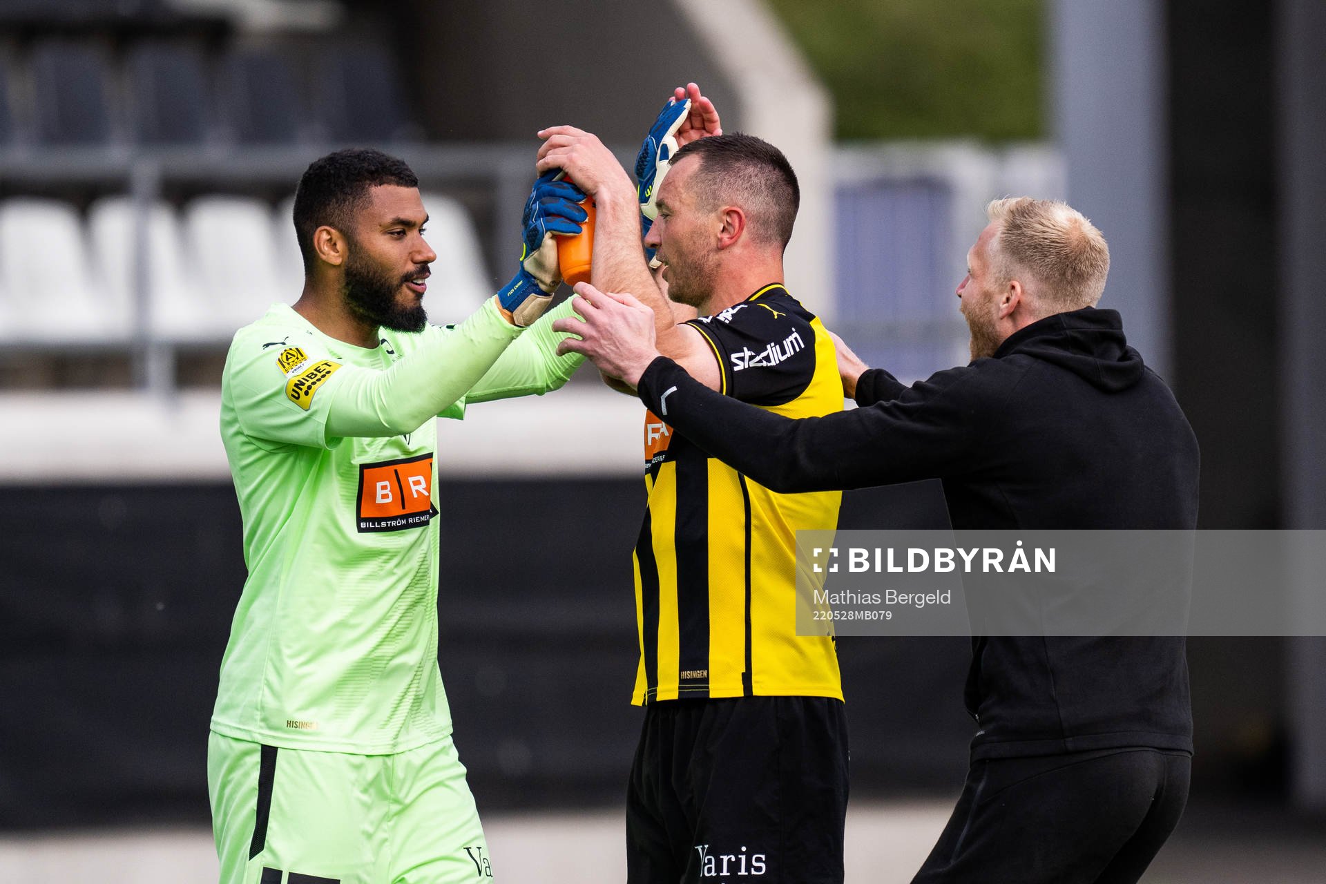 Häckens Jonathan Ursin Rasheed, Even Hovland och målvakt