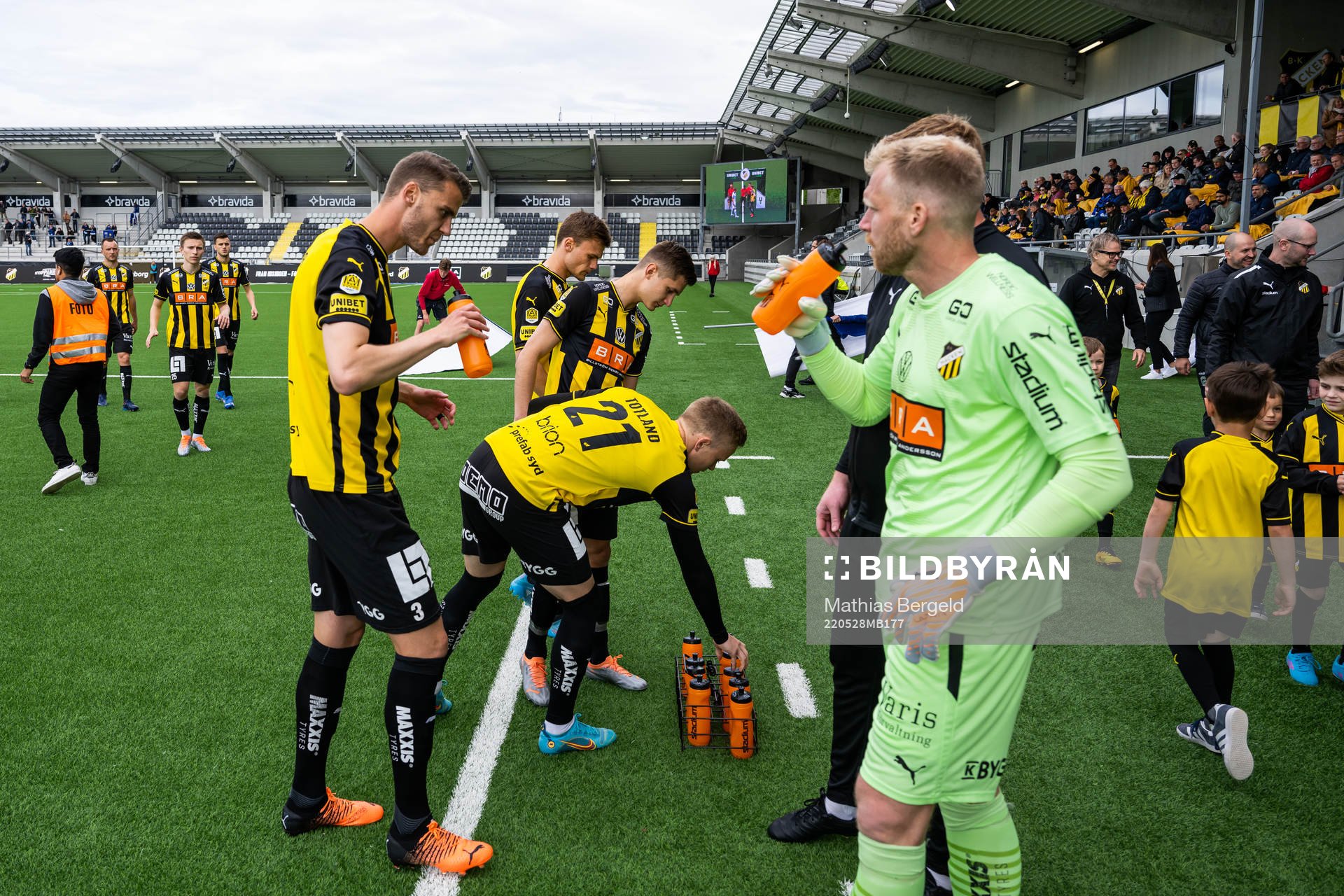 Häckens Johan Hammar, Oscar Uddenäs, Leo Bengtsson, Tomas