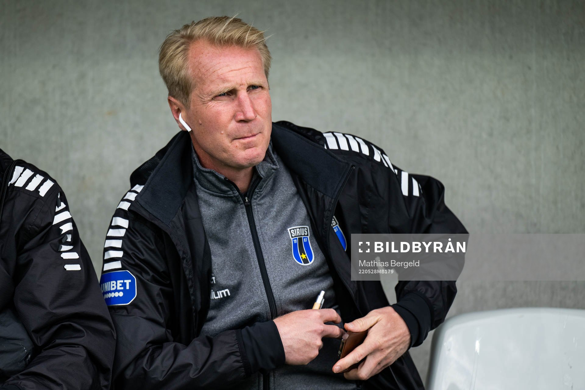 Sirius assisterande tränare Petter Hansson
