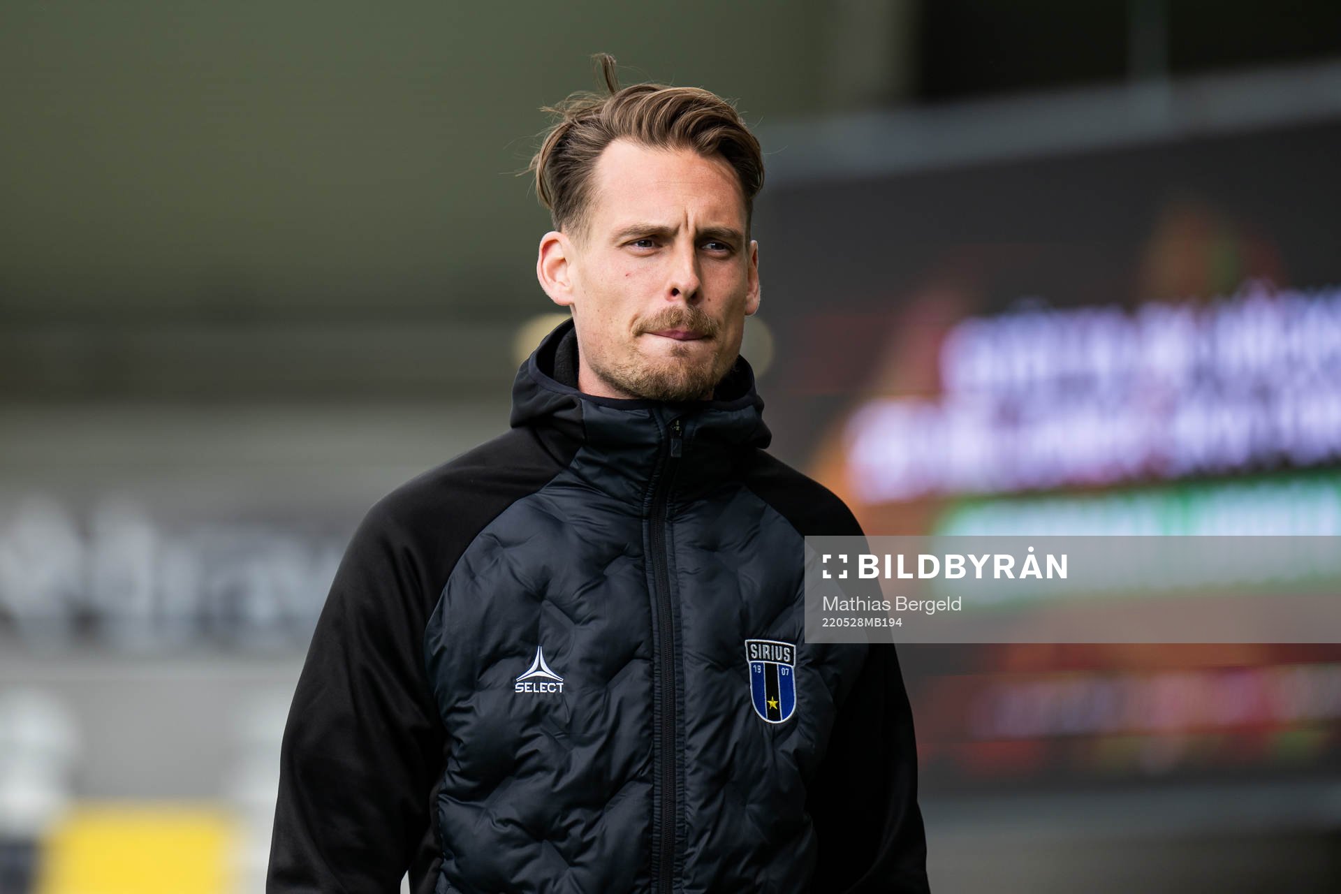 Sirius tränare Daniel Bäckström