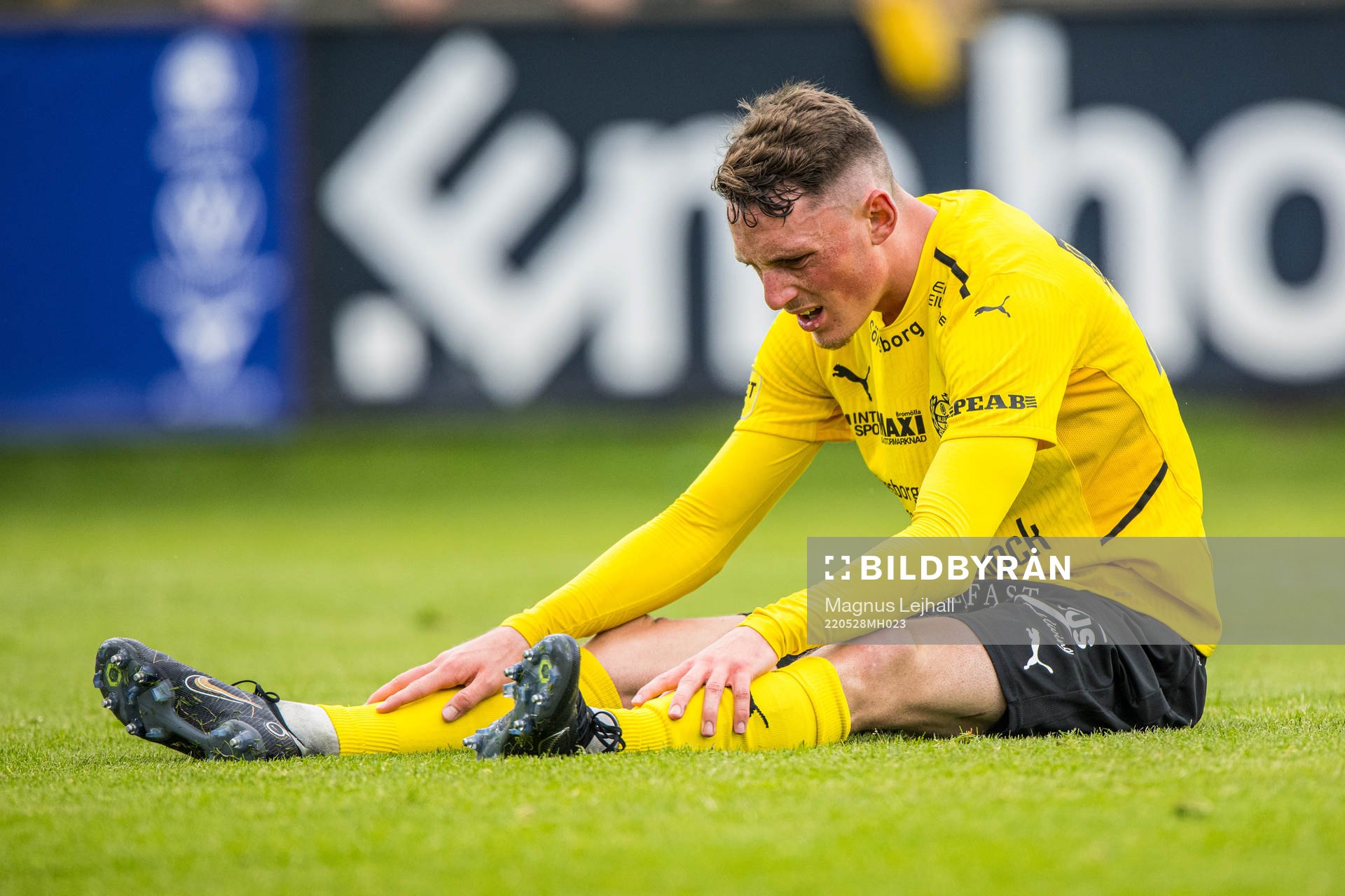 Mjällbys Noah Persson deppar