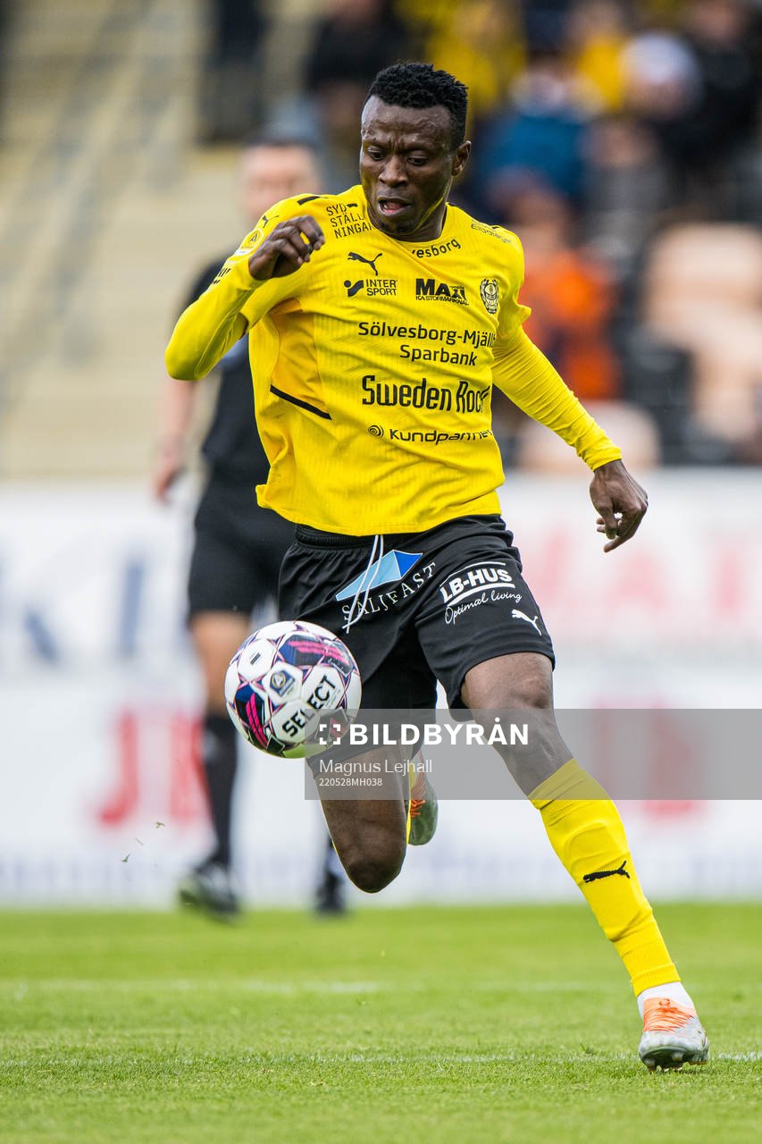 Mjällbys Silas Nwankwo