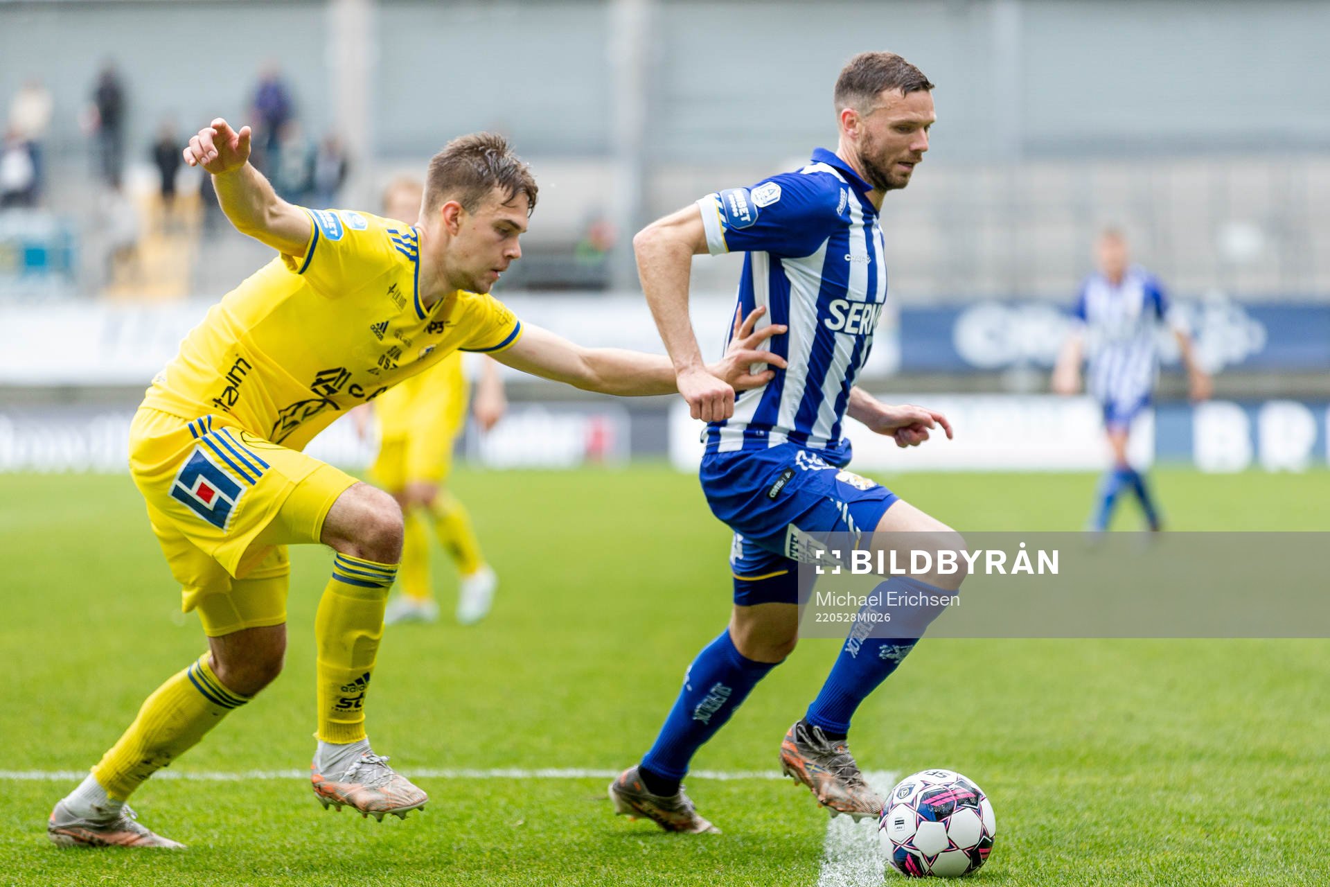 Sundsvalls Anton Eriksson och IFK Göteborgs Marcus Berg