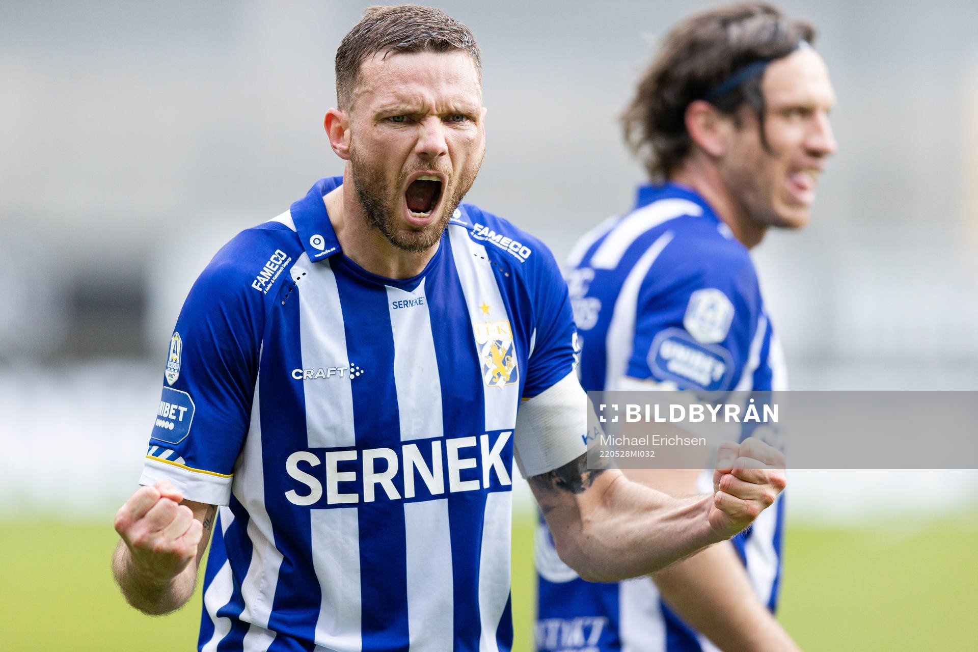 IFK Göteborgs Marcus Berg jublar