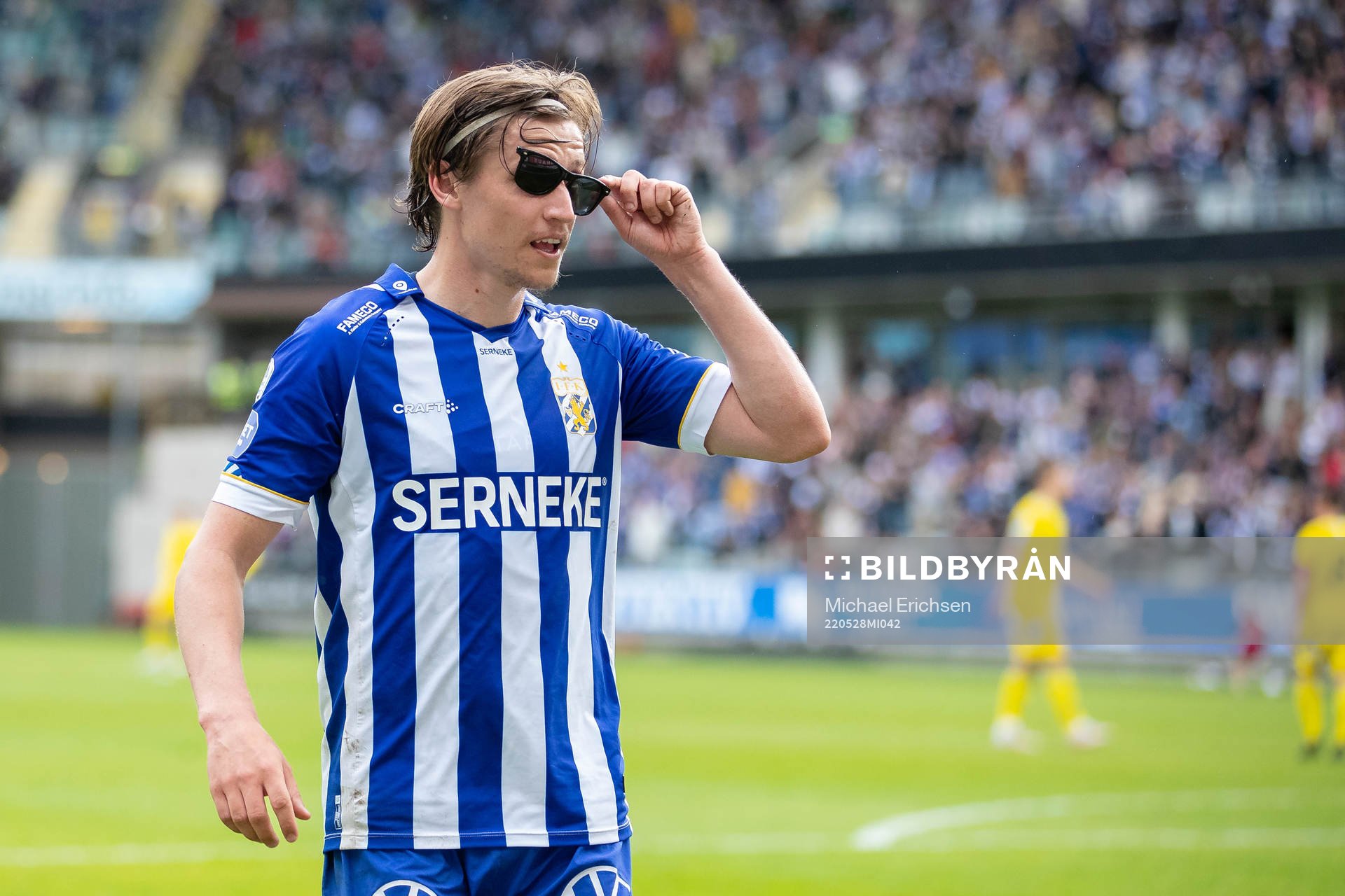 IFK Göteborgs Simon Thern jublar