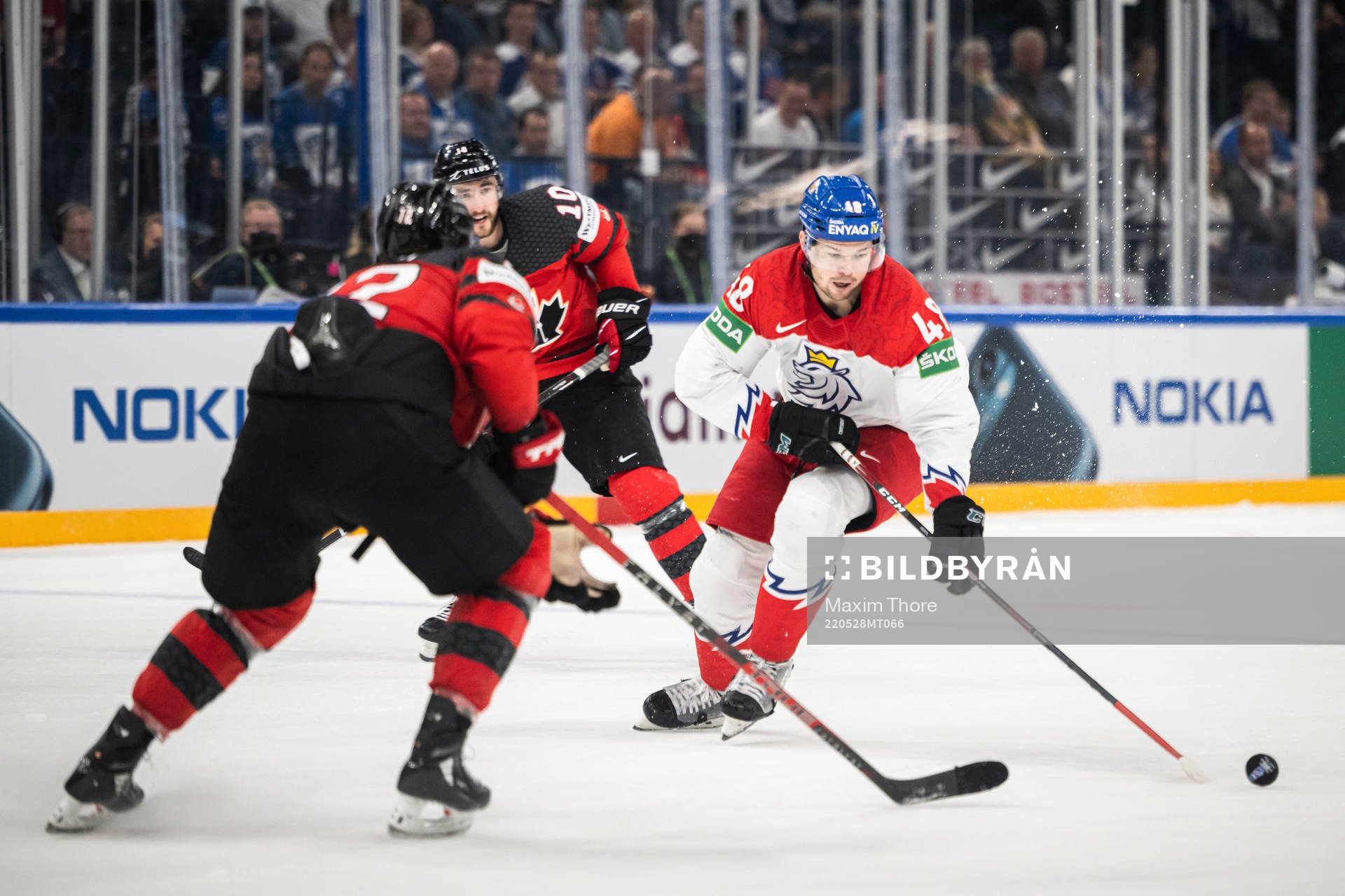 Tomas Hertl of Czech Republic