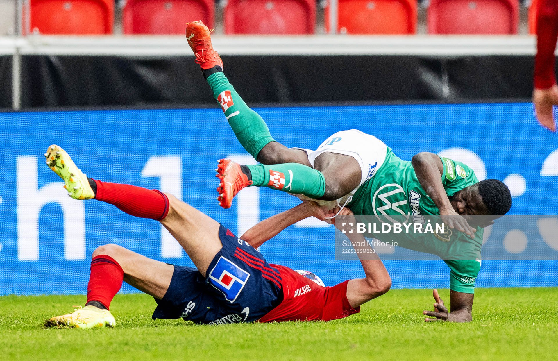 Östers Adam Bergmark Wiberg och Jönköpings Anton Thorsson