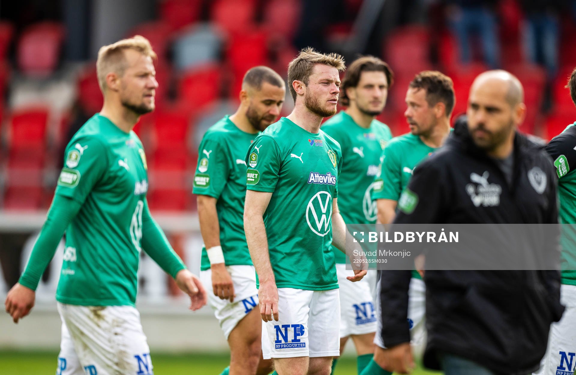 Jönköpings spelare deppar