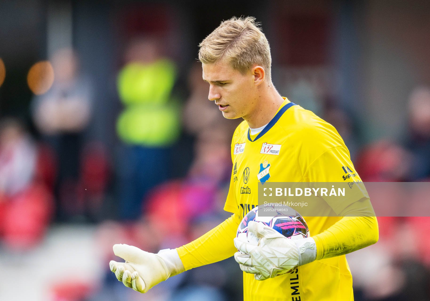 Östers målvakt Mathias Nilsson