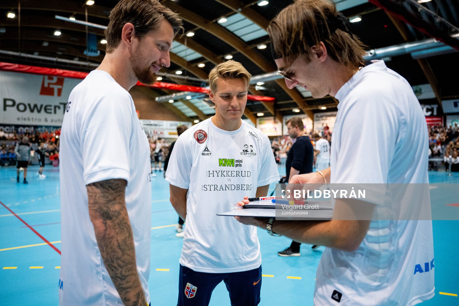 Stefan Strandberg, Martin Ødegaard and Andreas Tix