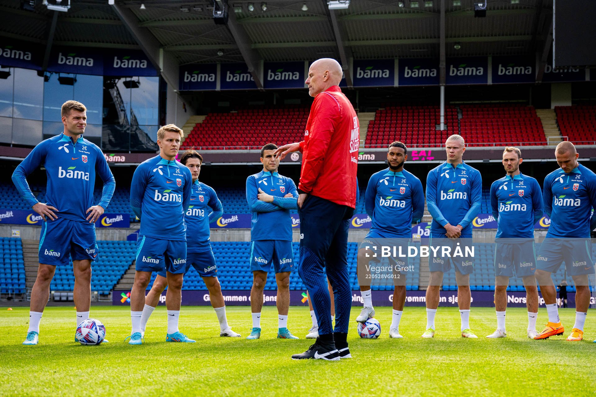 Ståle Solbakken, head coach of the Norwegian national