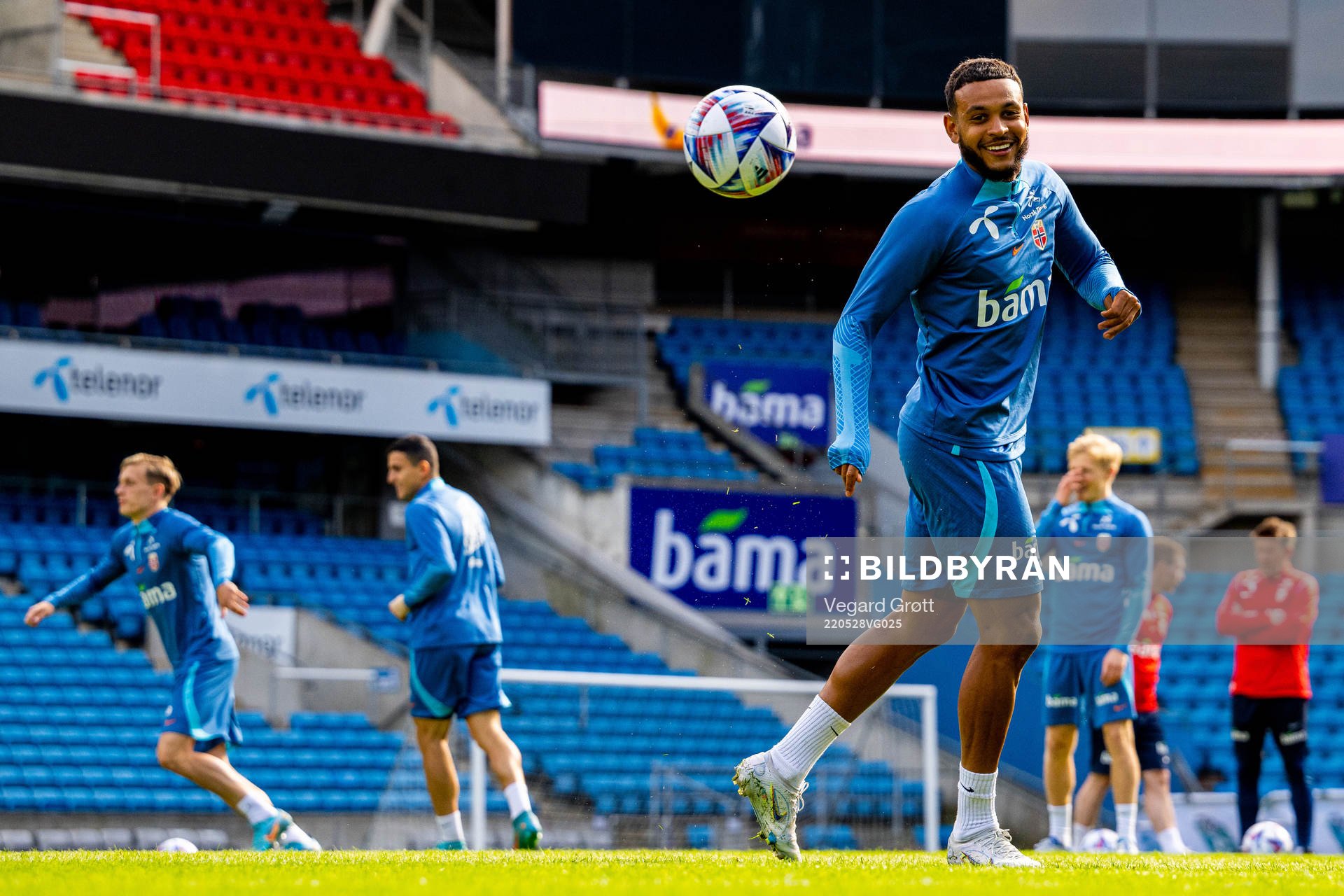 Joshua King of the Norwegian national football team