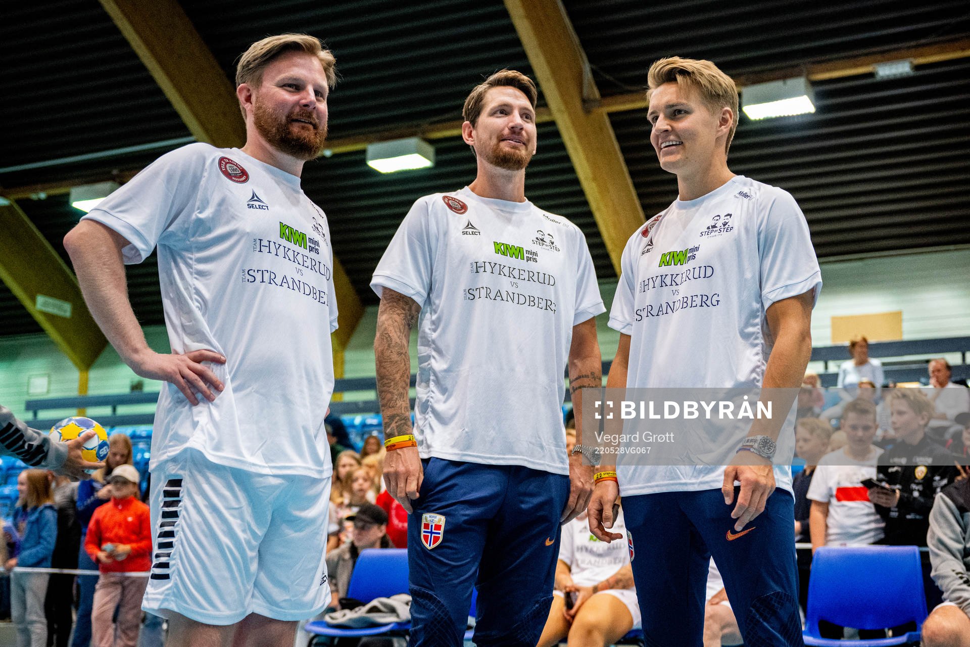 Marius Skjelbæk, Stefan Strandberg and Martin Ødegaard