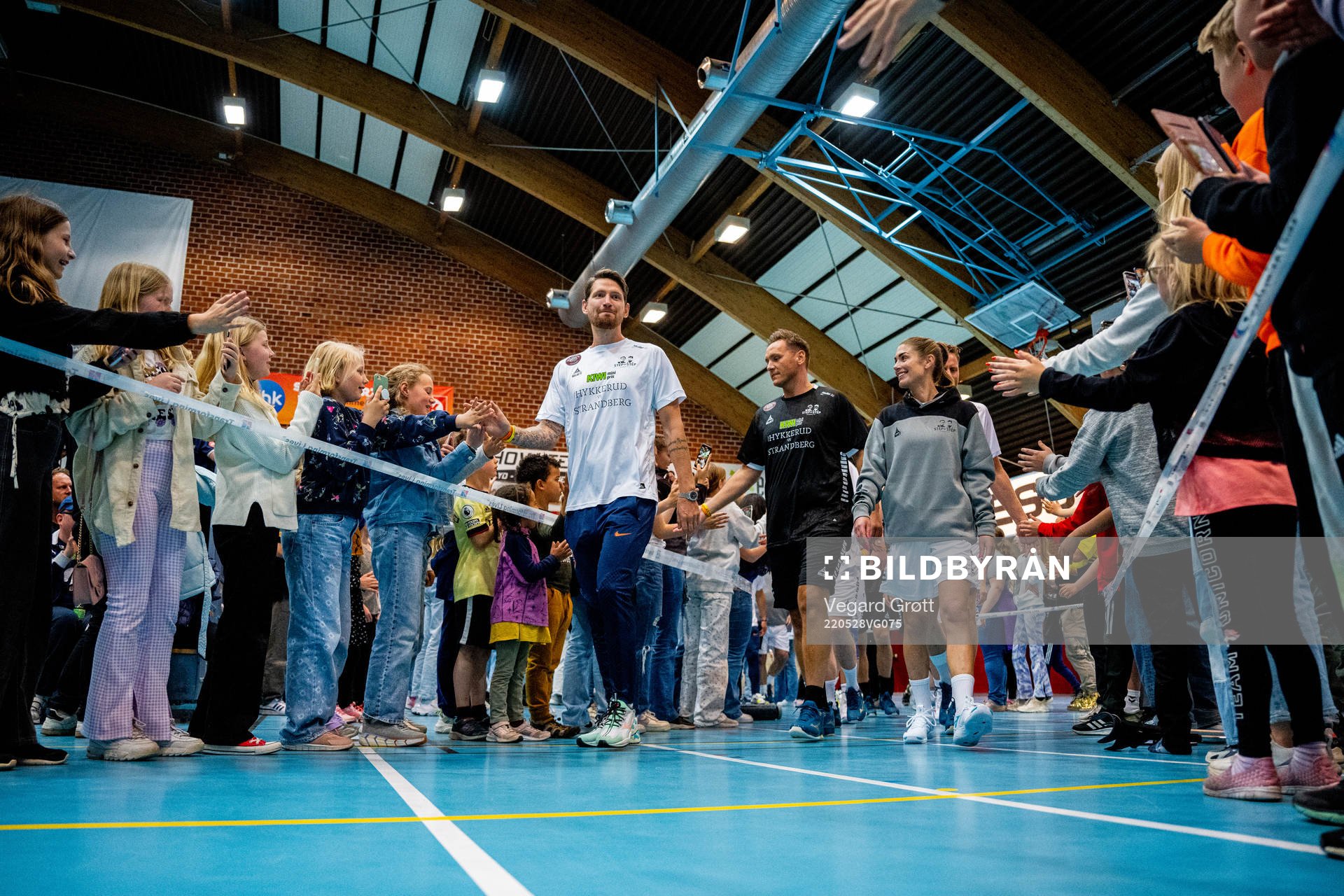 Stefan Strandberg, Joakim Hykkerud and Tone Damli