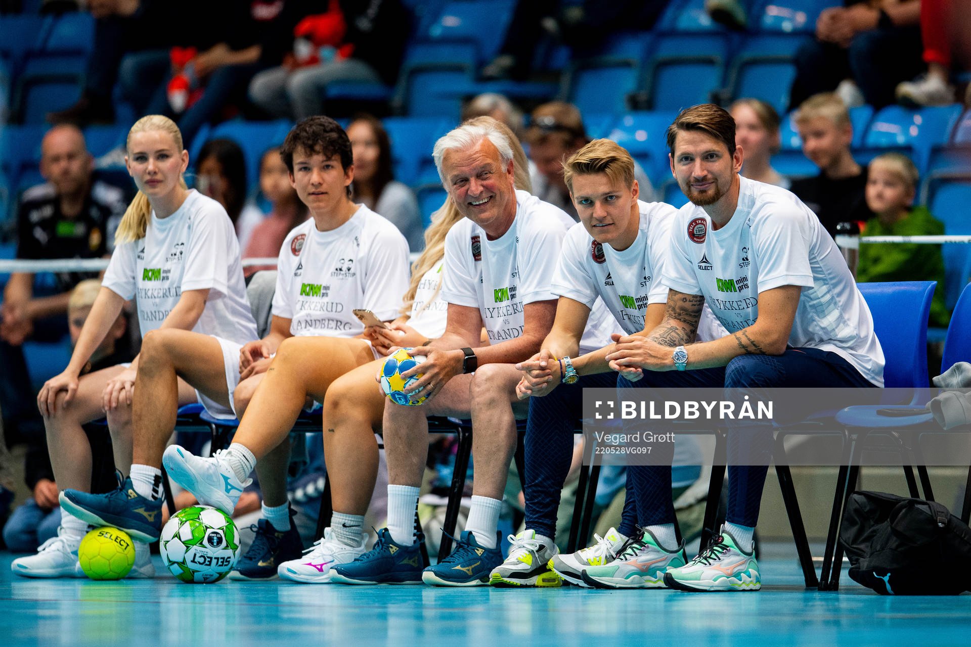 Hallvard Flatland, Martin Ødegaard and Stefan Strandberg