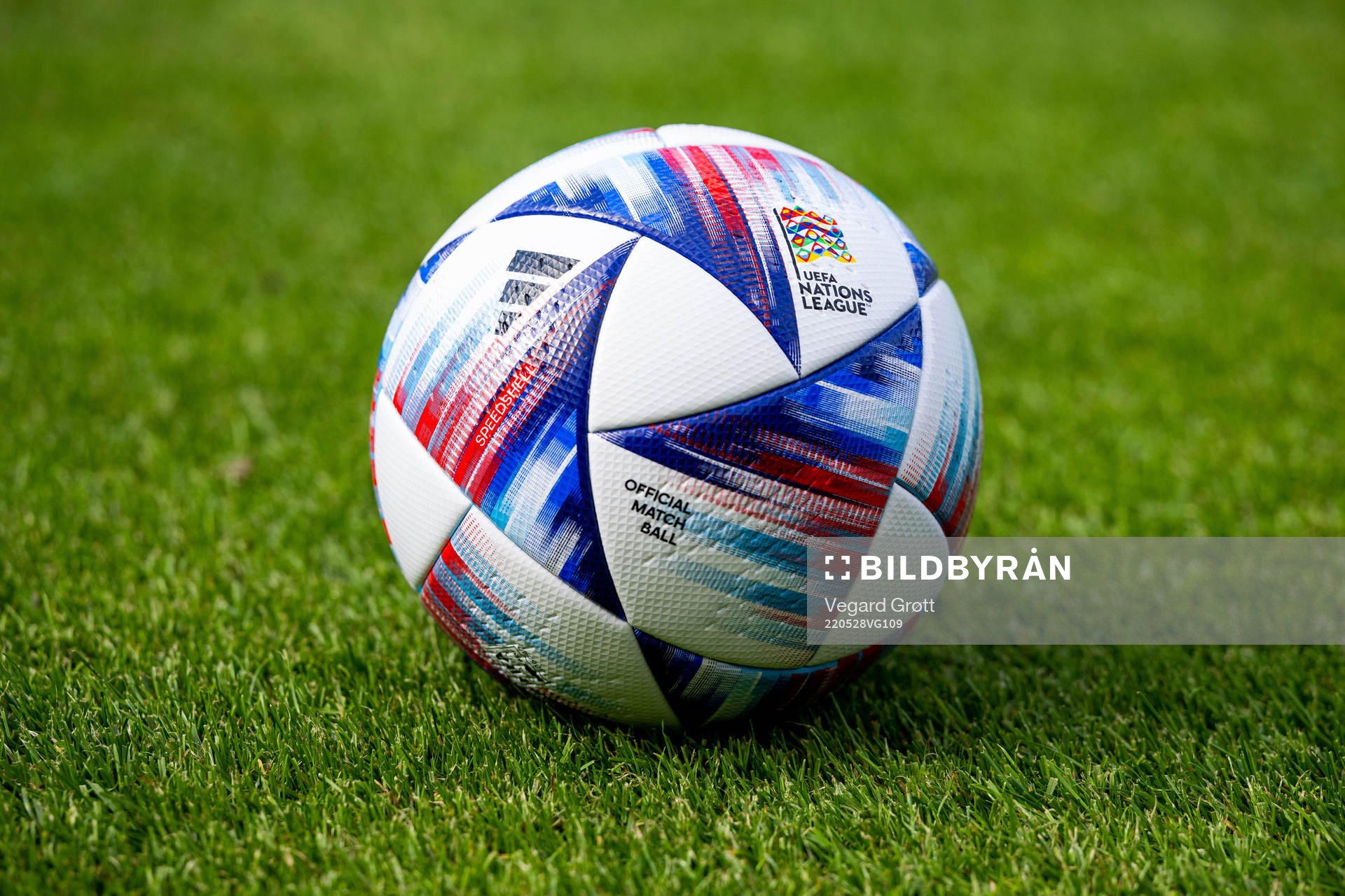 The official Nations League match ball