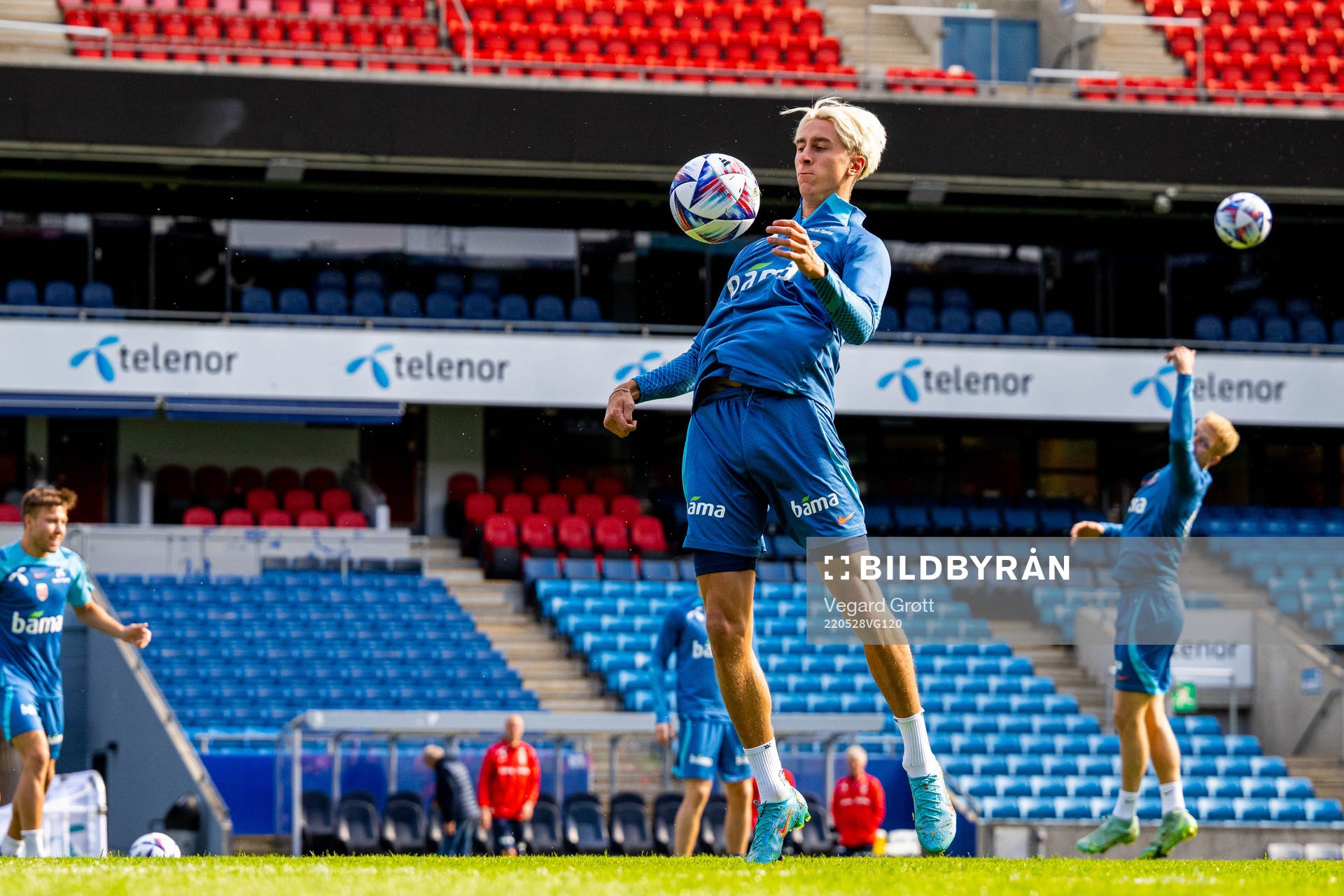 Dennis Johnsen of the Norwegian national football team