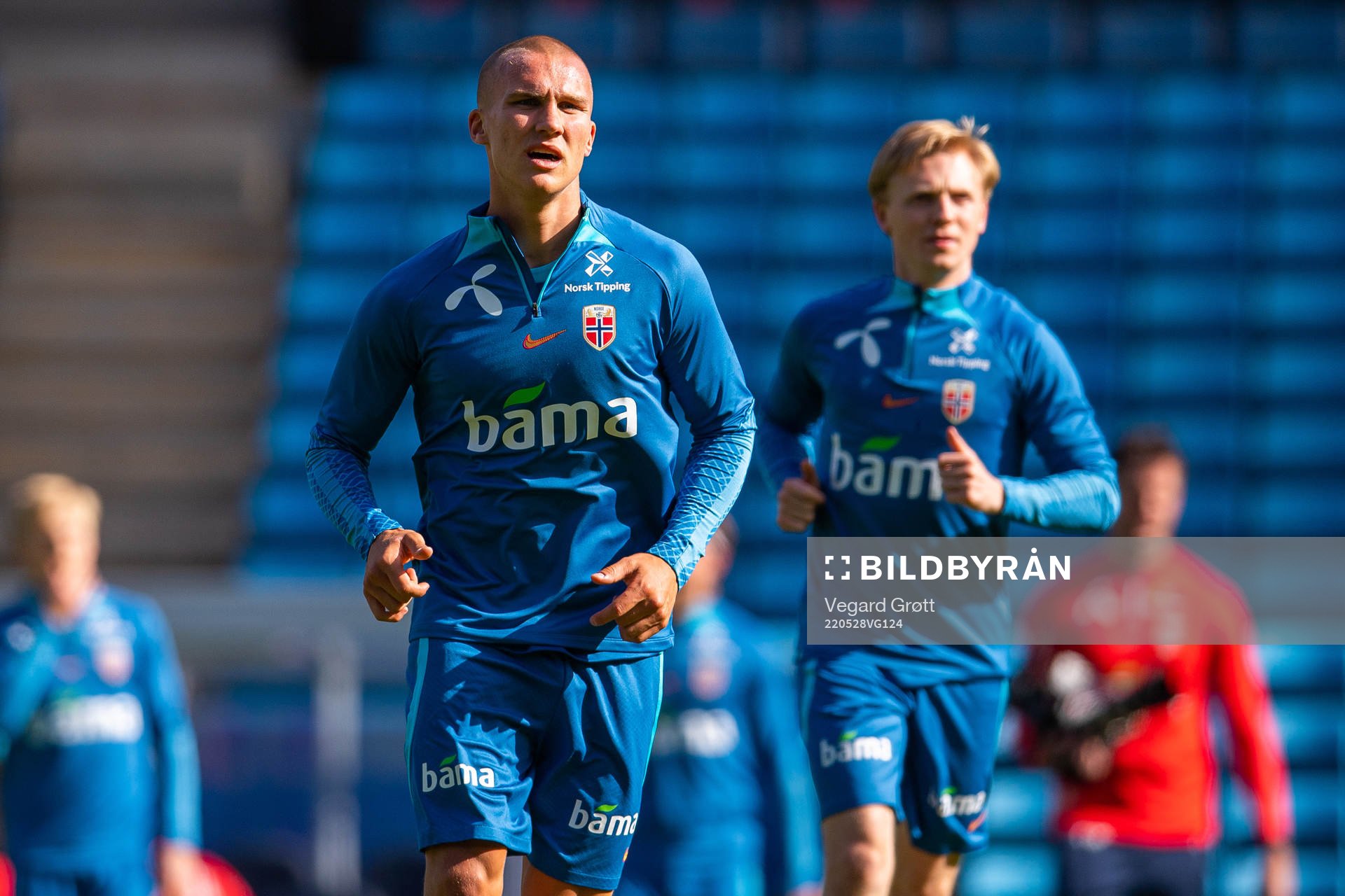 Leo Østigård of the Norwegian national football team