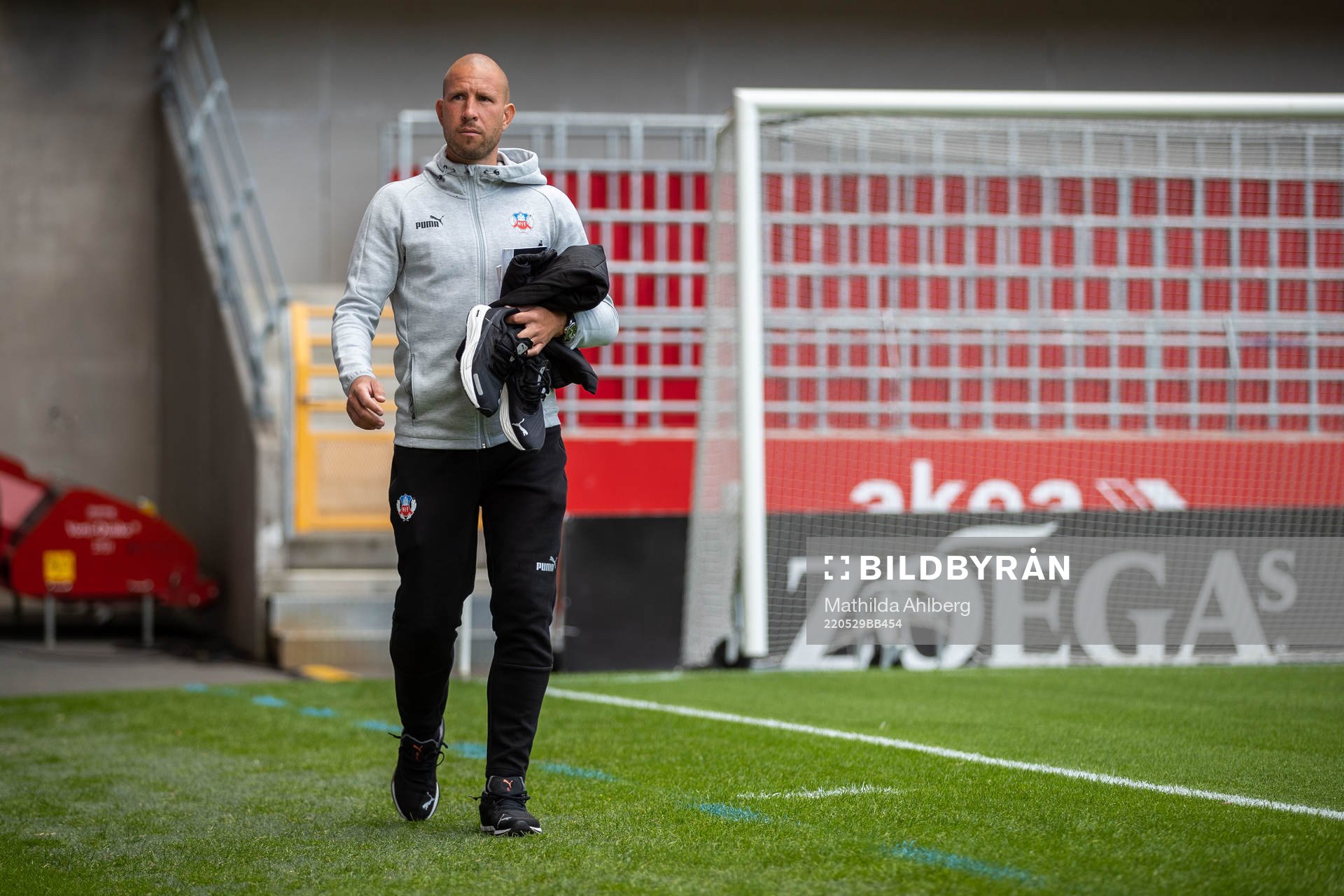 Helsingborgs tränare Mattias Lindström