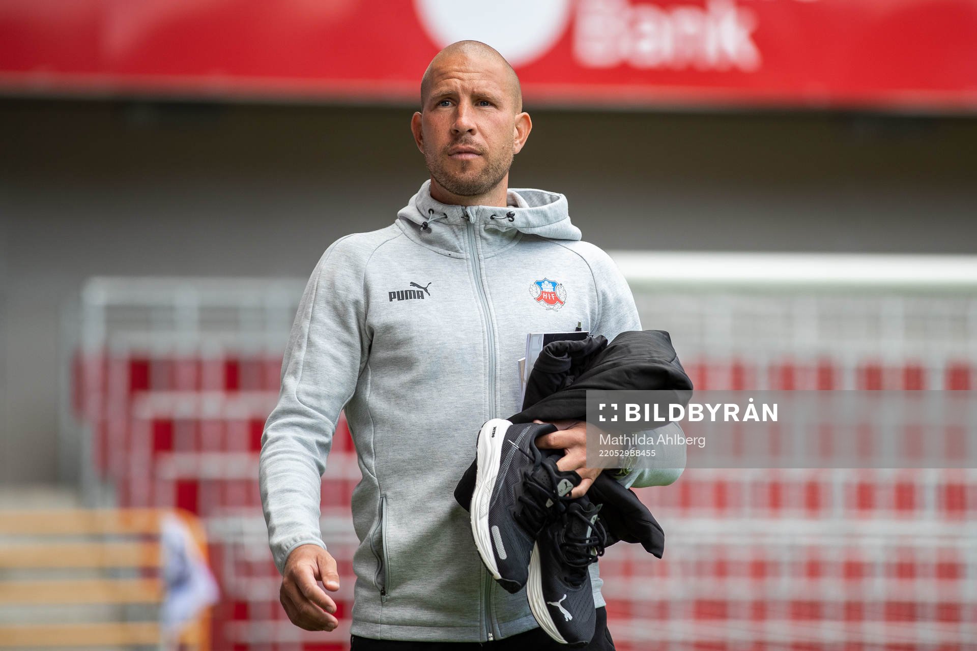 Helsingborgs tränare Mattias Lindström
