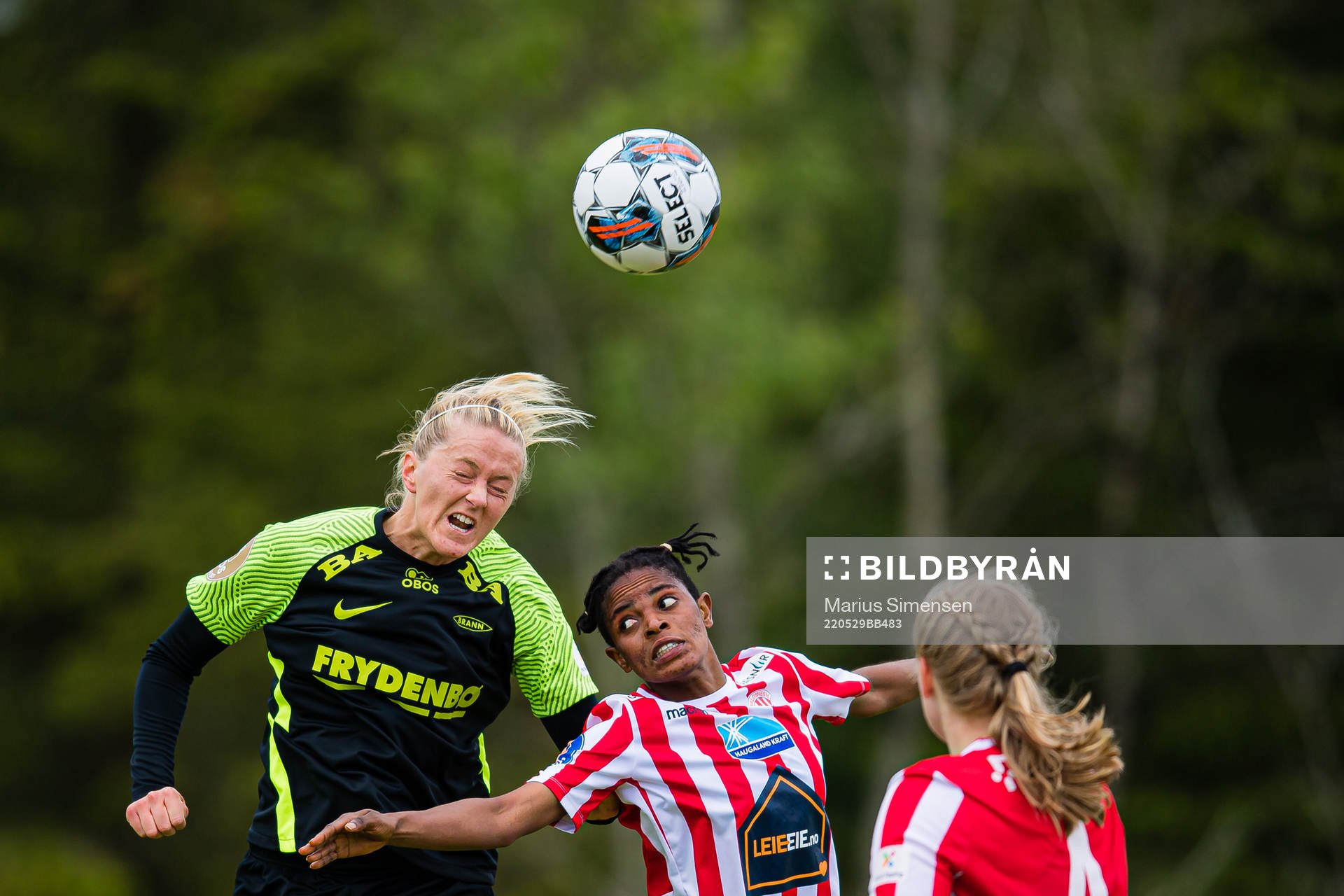 Maria Dybwad Brochmann of Brann and Susan Ama Duah of