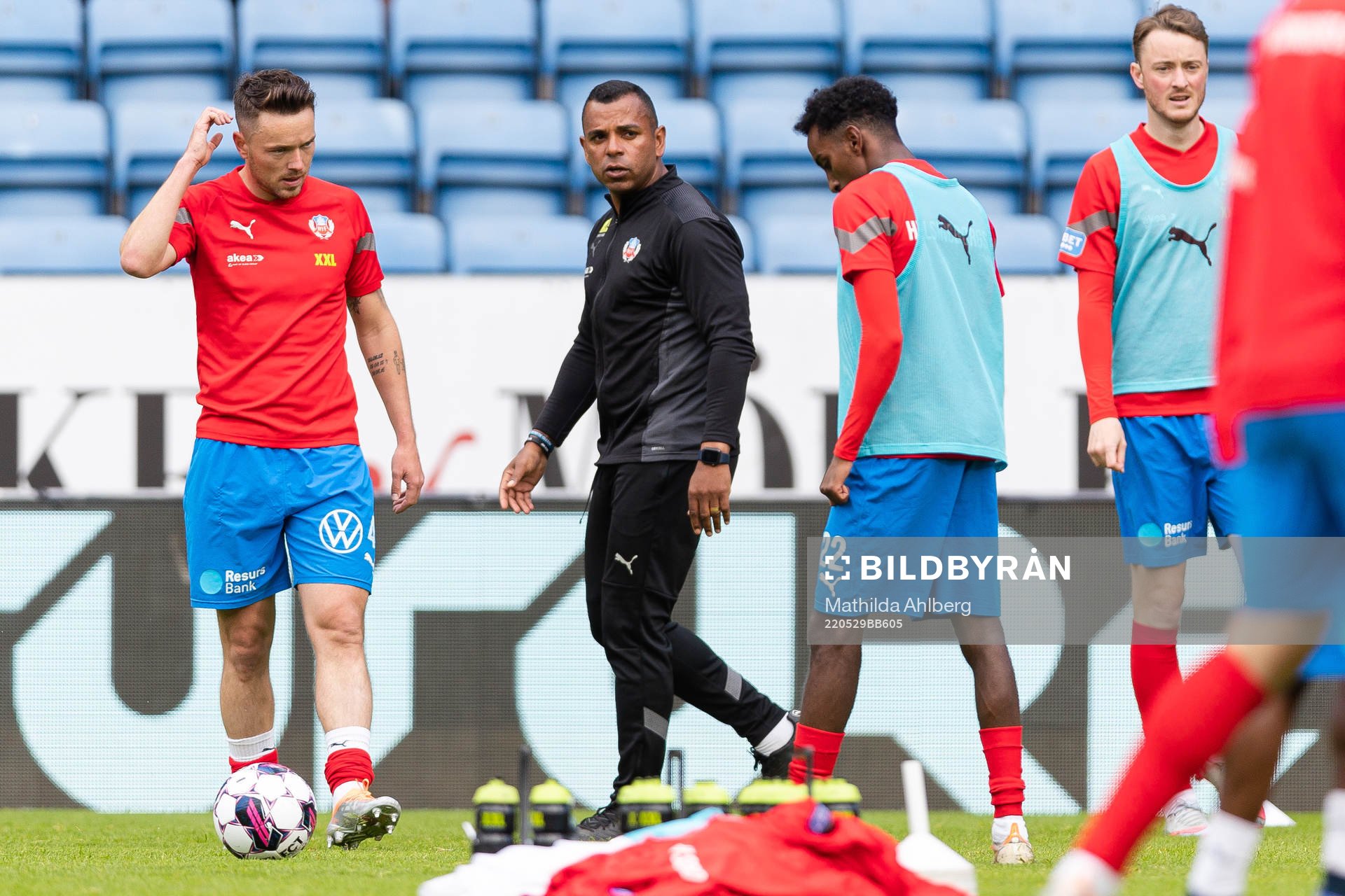 Helsingborgs tränare Alvaro Santos