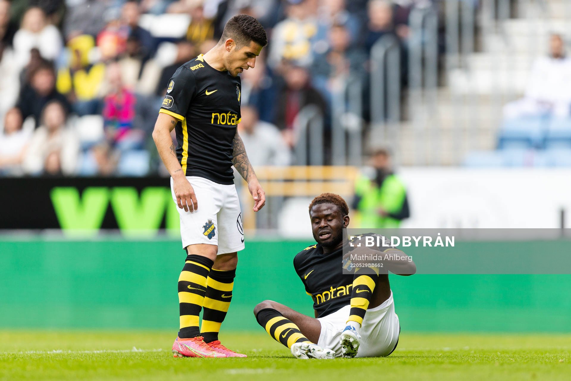 s Benjamin Mbunga Kimpioka har ont