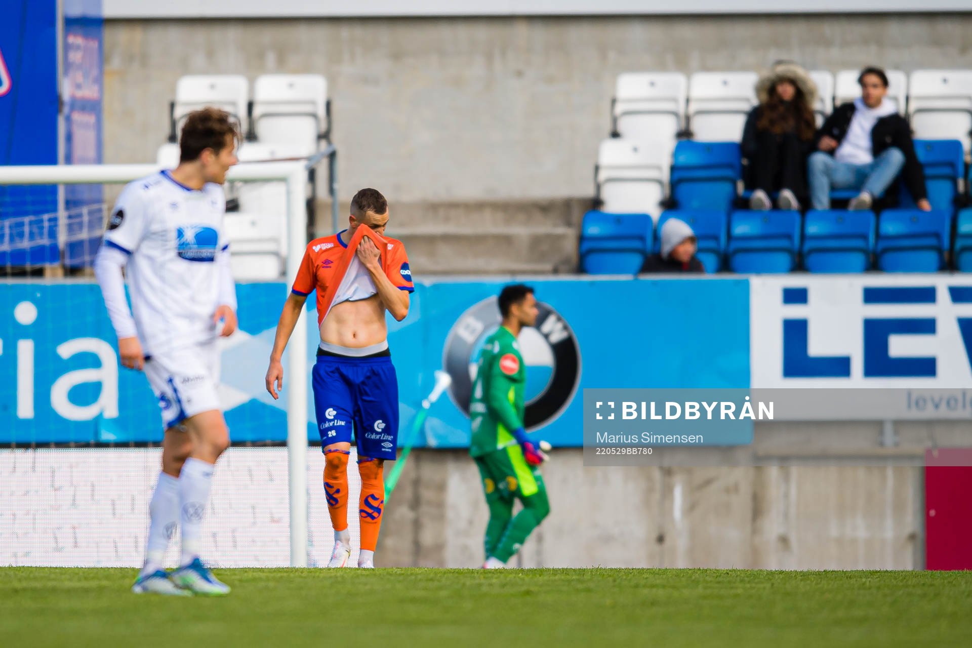 Besim Serbecic of Aalesund looks dejected