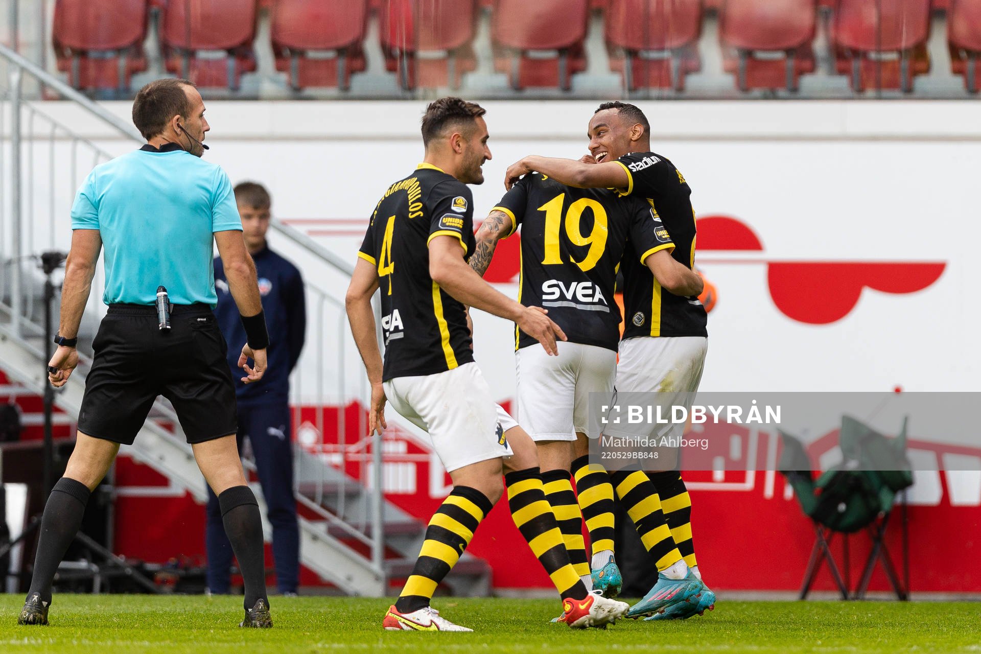 s Sotirios Papagiannopoulos, Jordan Larsson och Bilal