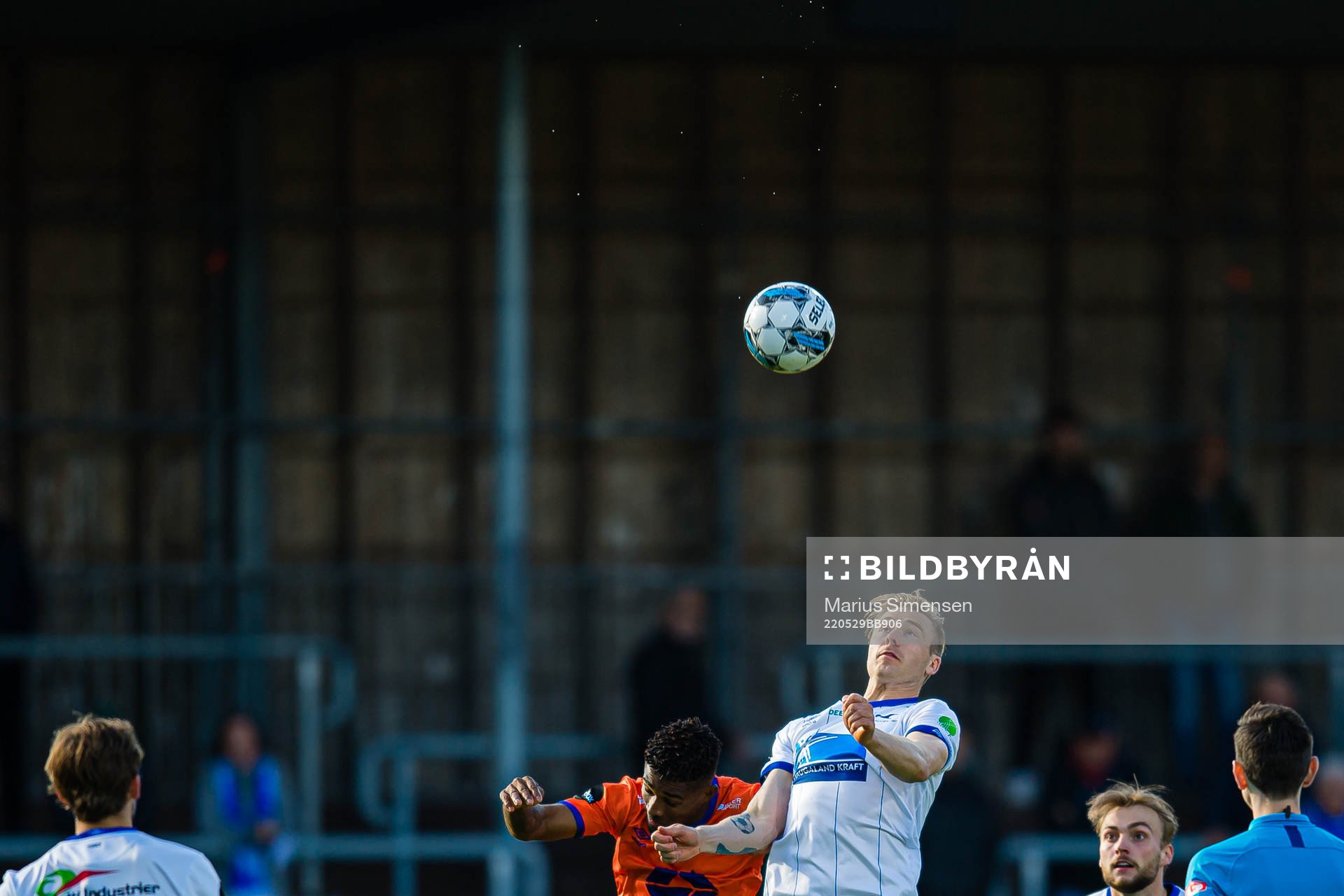 Alexander Toft Søderlund of Haugesund during the Eliteserien match between Haugesund and Aalesund on May 29, 2022 in Haugesund.
