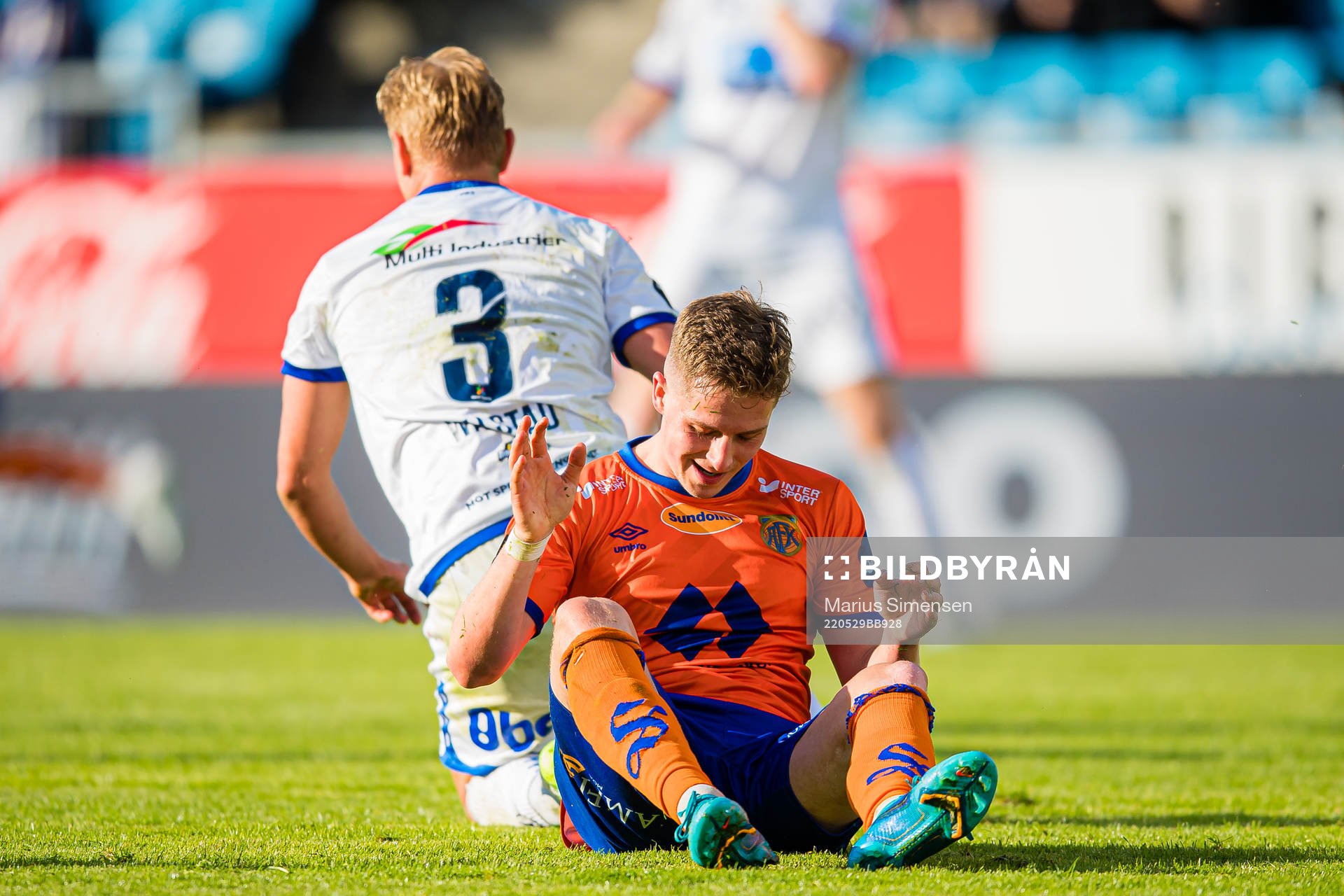 Simen Bolkan Nordli of Aalesund looks dejected