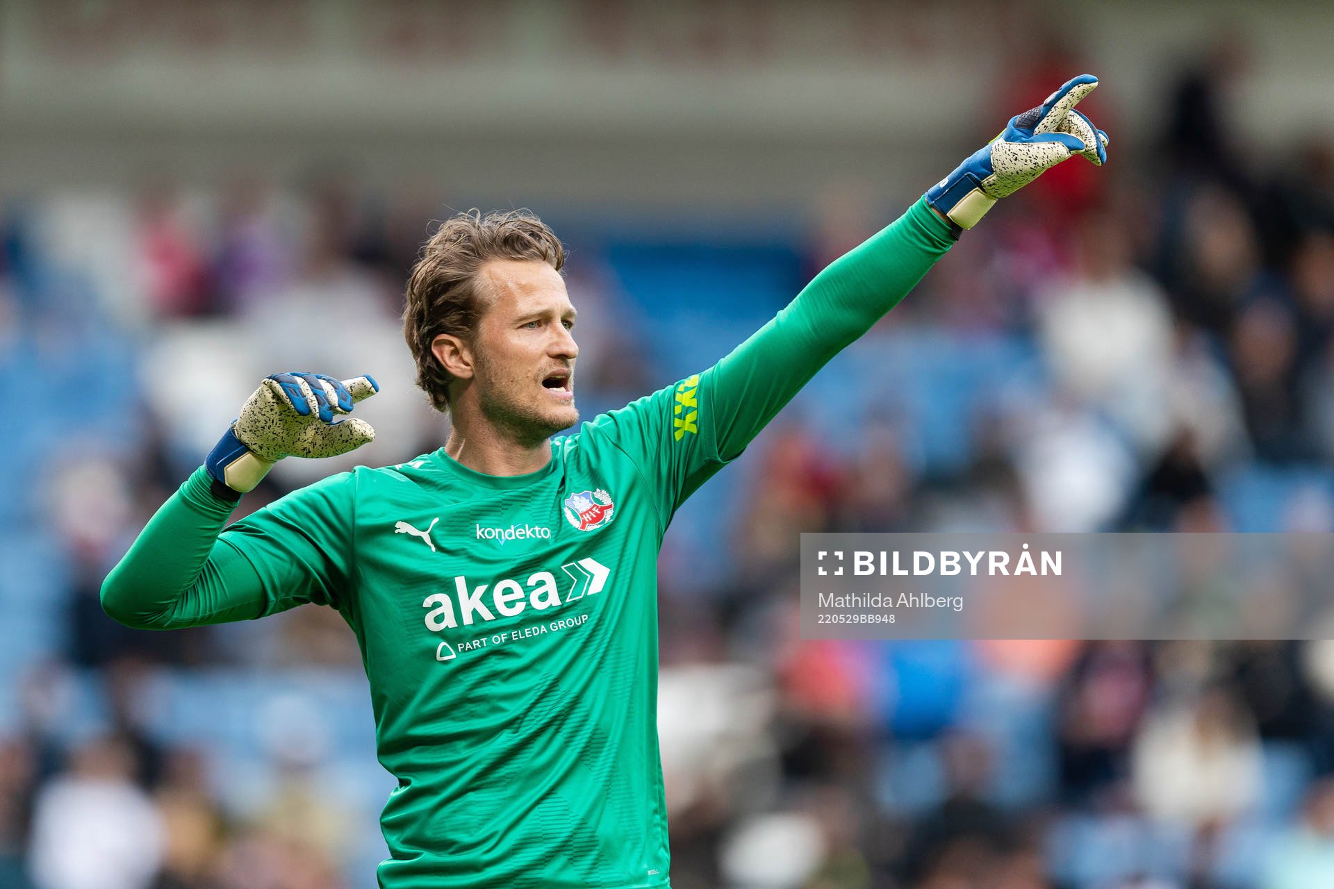 Helsingborgs målvakt Anders Lindegaard