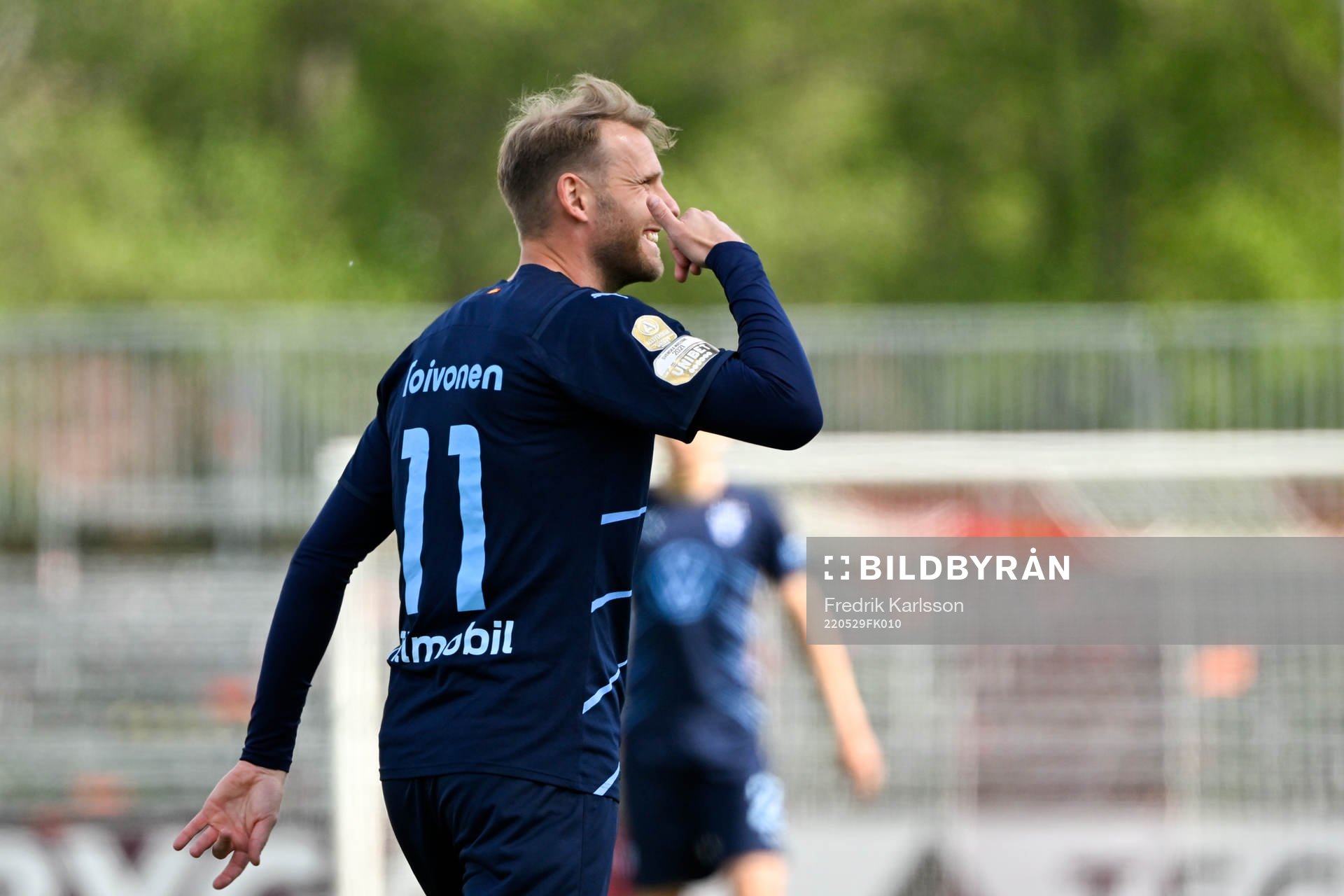 Malmö FFs Ola Toivonen jublar