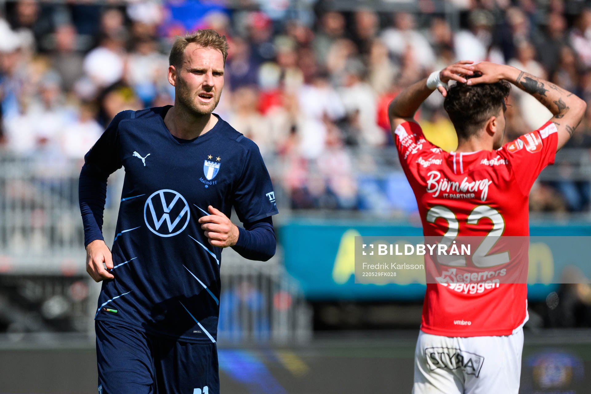 Malmö FFs Ola Toivonen jublar