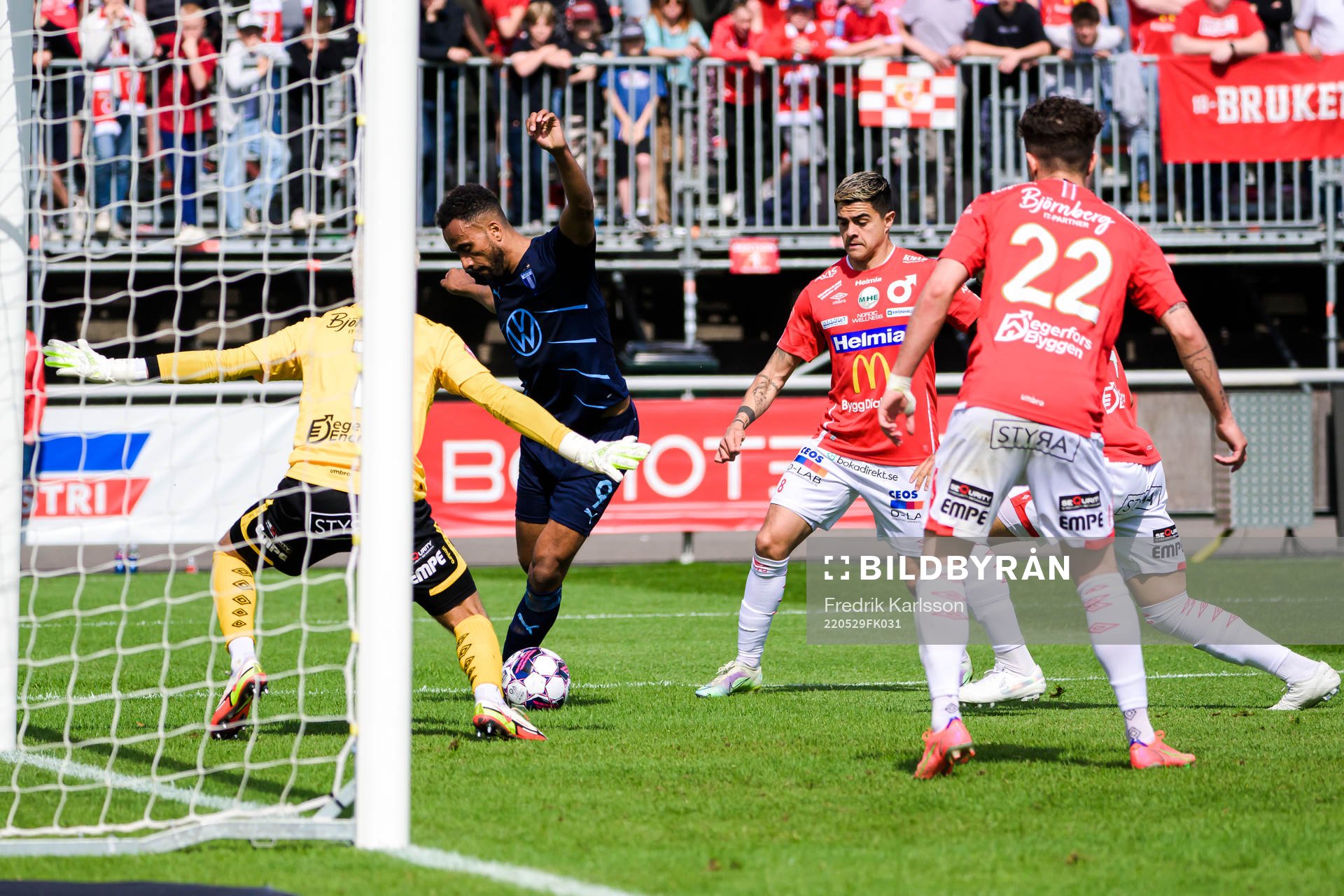 Malmö FFs Isaac Kiese Thelin