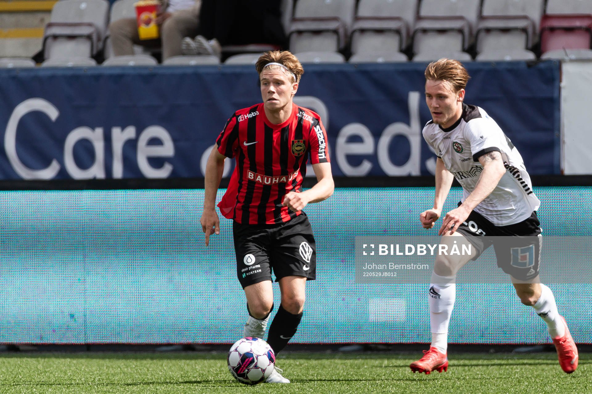 Brommapojkarnas Wilmer Odefalk och Örebros Noel Milleskog