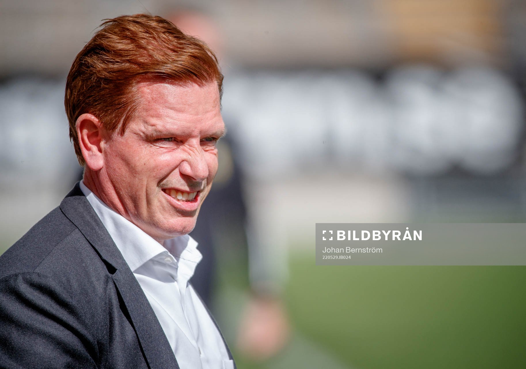 Brommapojkarnas tränare Christer Mattiassson